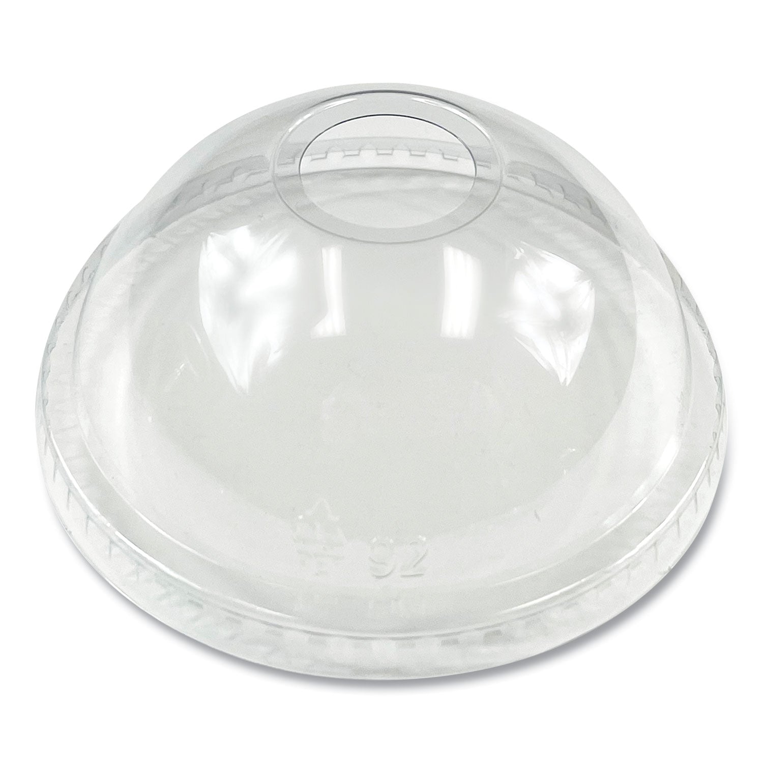 pet-cold-cup-dome-lids-fits-9-oz-to-12-oz-pet-cups-clear-100-pack_bwkpet912domepk - 1