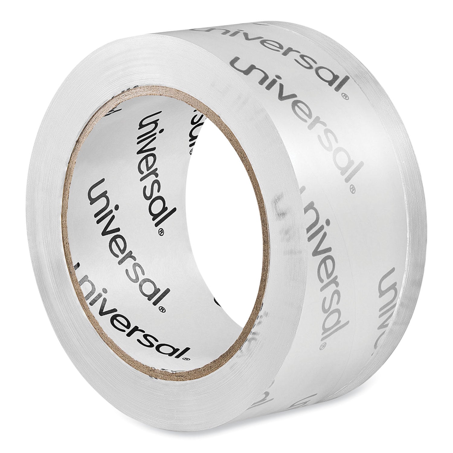 Heavy-Duty Acrylic Box Sealing Tape, 3" Core, 1.88" x 54.6 yds, Clear, 6/Pack -
