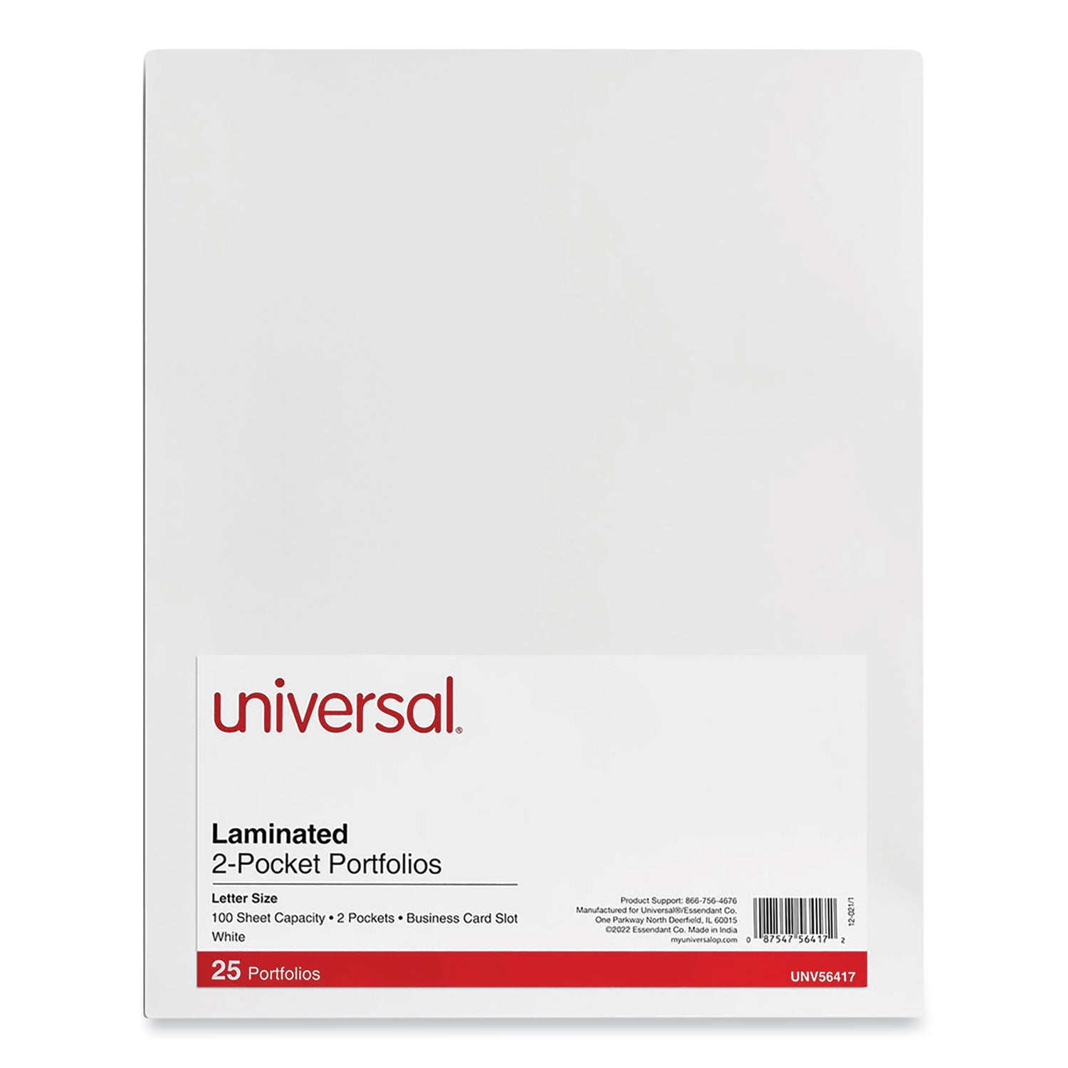 laminated-two-pocket-portfolios-cardboard-paper-100-sheet-capacity-11-x-85-white-25-box_unv56417 - 1