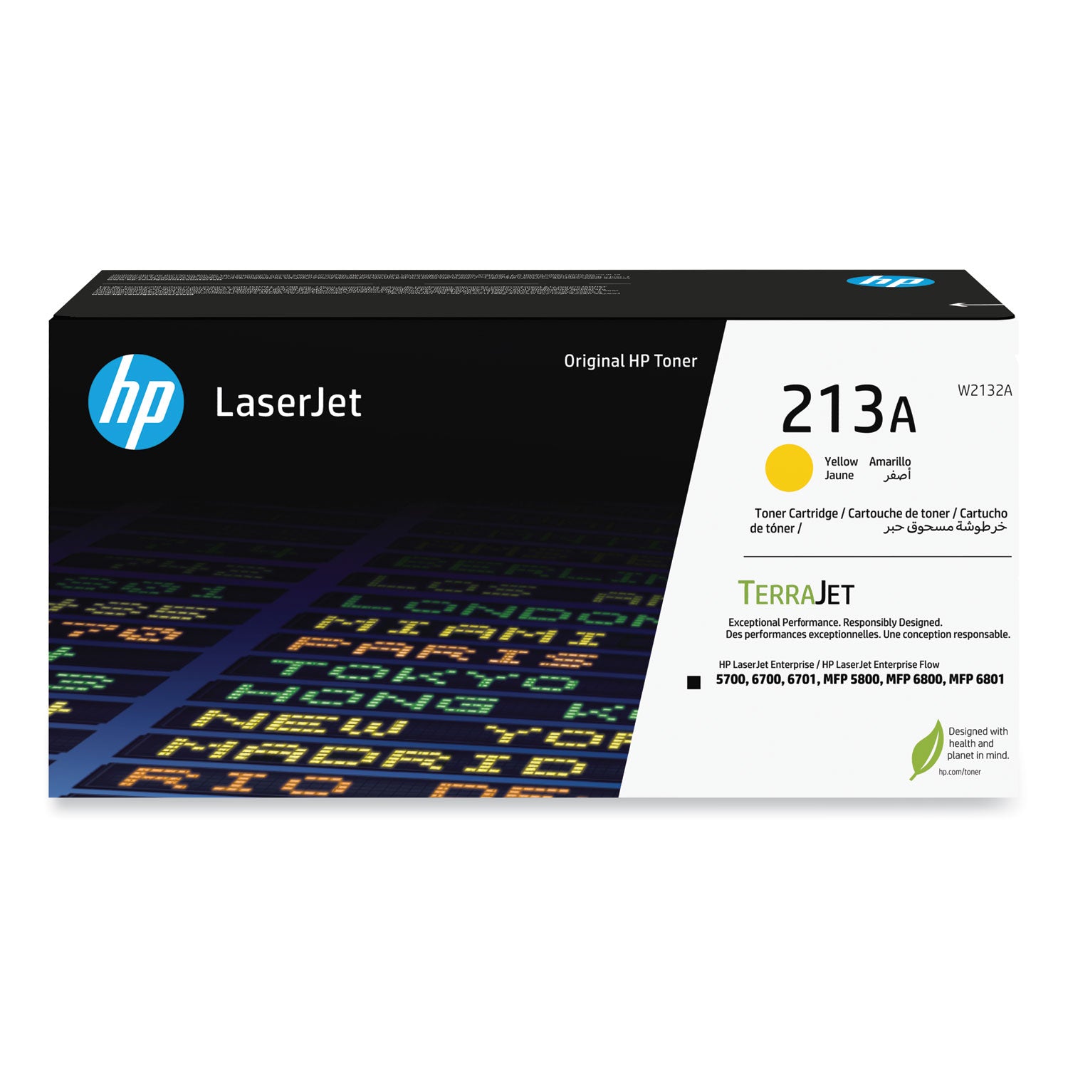 HP 213A Original Laser Toner Cartridge - Yellow Pack - 1