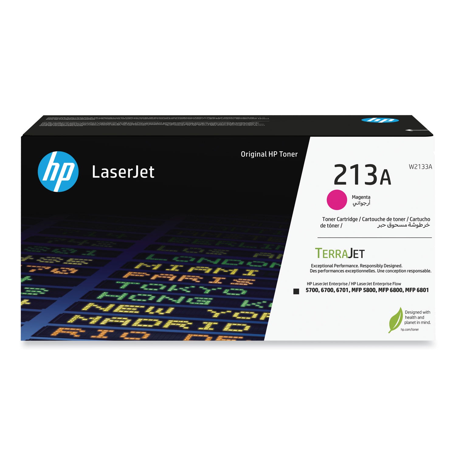 HP 213A Original Laser Toner Cartridge - Magenta Pack - 1