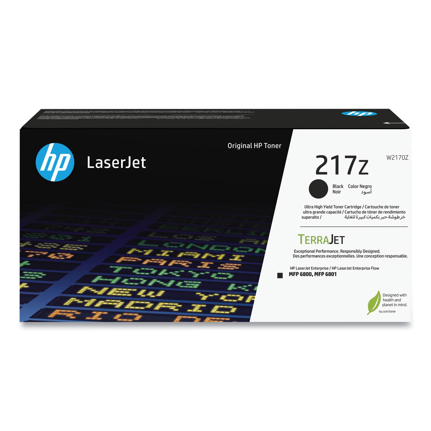 HP 217Z Original Laser Toner Cartridge - Black Pack - 1