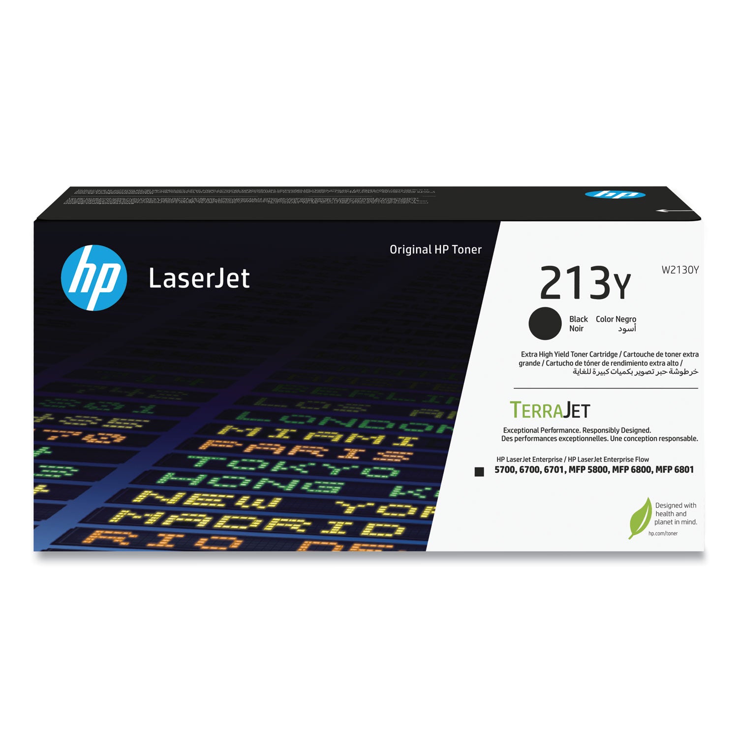 HP 213Y Original Laser Toner Cartridge - Black Pack - 1