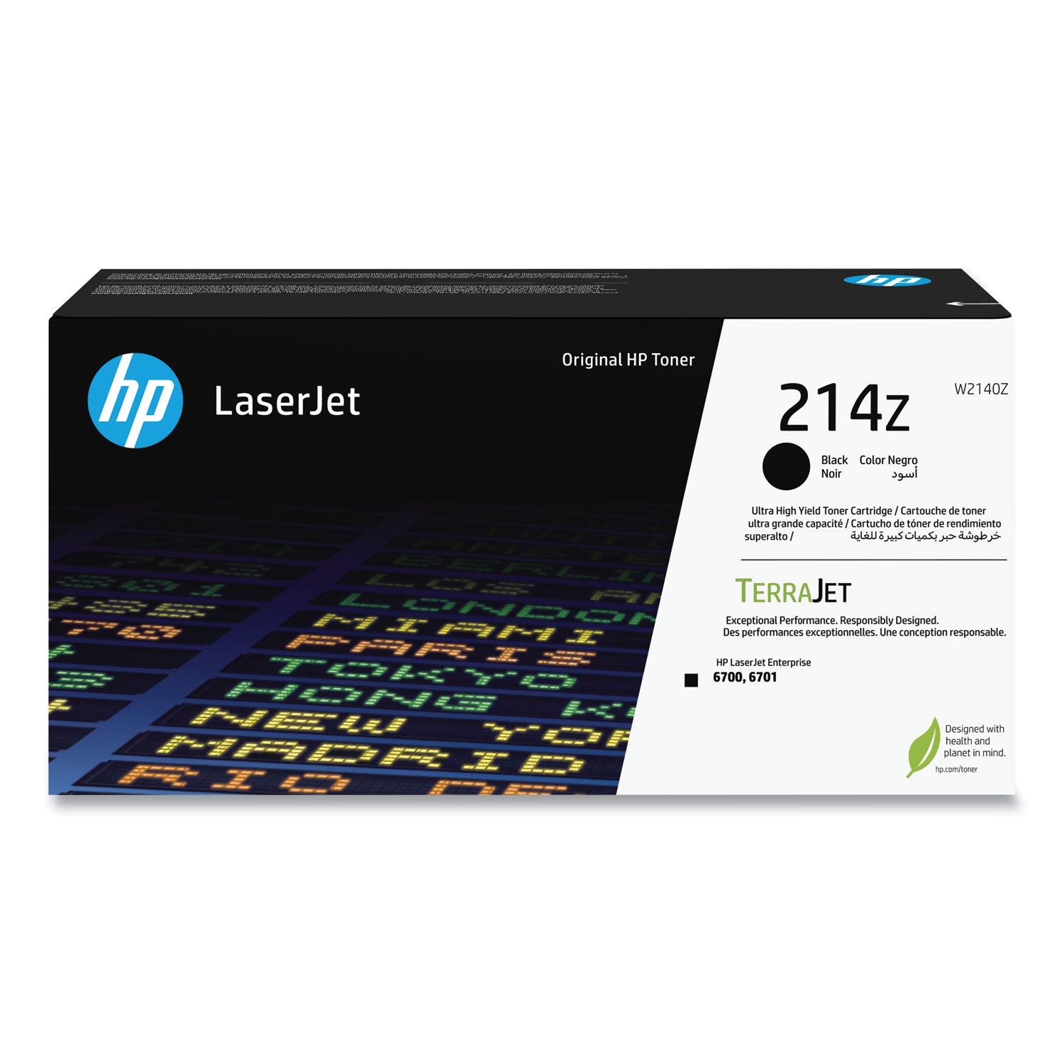 HP 214Z Original Laser Toner Cartridge - Black Pack - 1