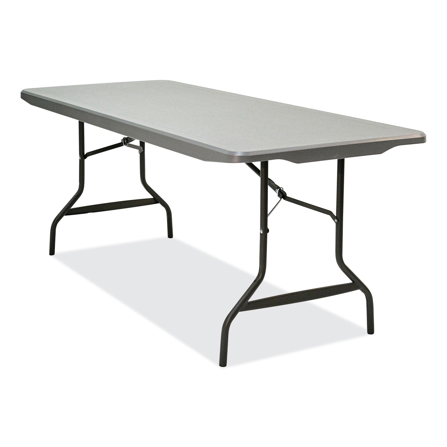 indestructable-commercial-folding-table-rectangular-72-x-30-x-29-charcoal-top-charcoal-base-legs_ice65527 - 2