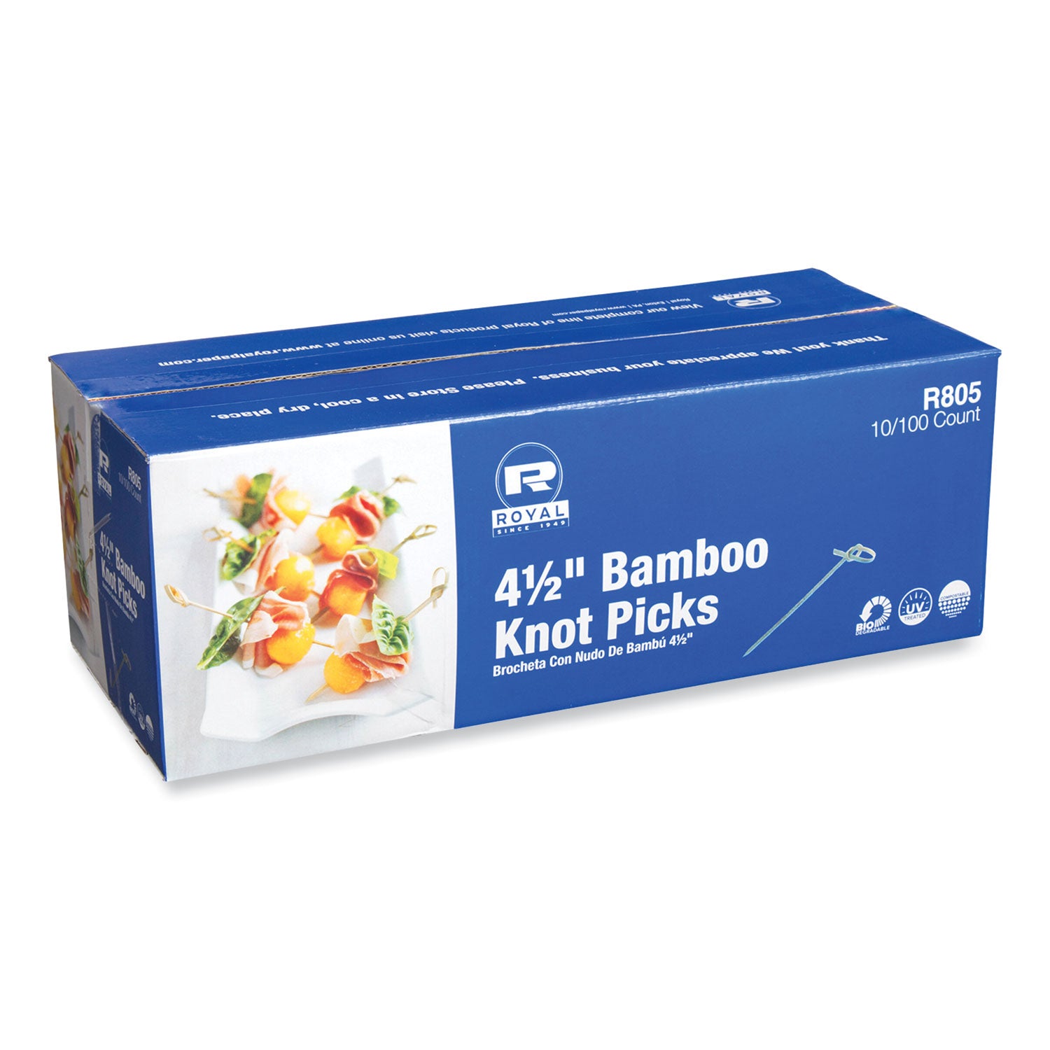 knotted-bamboo-pick-natural-45-100-pack-10-packs-carton_rppr805 - 1