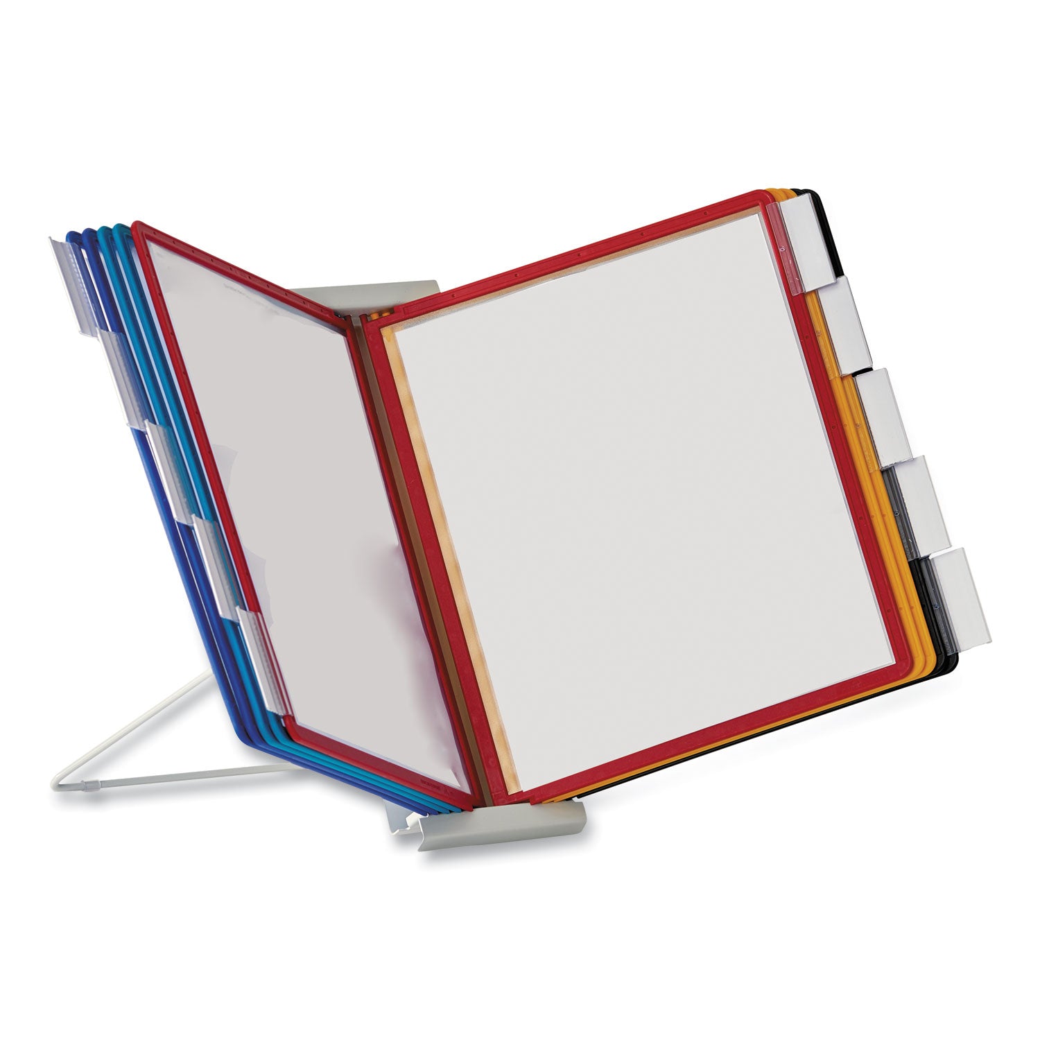 InstaView Expandable Desktop Reference System, 10 Panels, Assorted Borders -