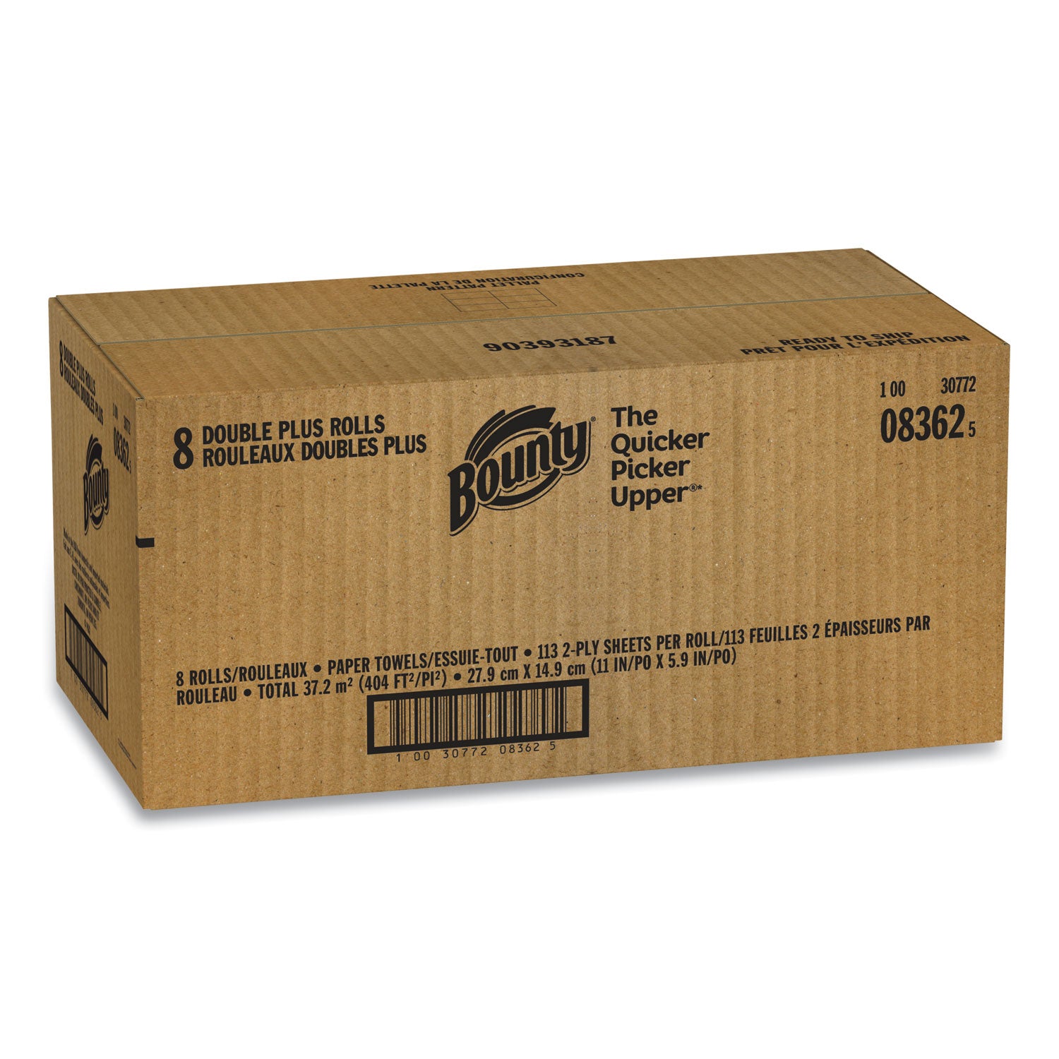 select-a-size-kitchen-roll-paper-towels-2-ply-white-6-x-11-113-sheets-roll-2-double-plus-rolls-pack-4-packs-carton_pgc08362 - 2
