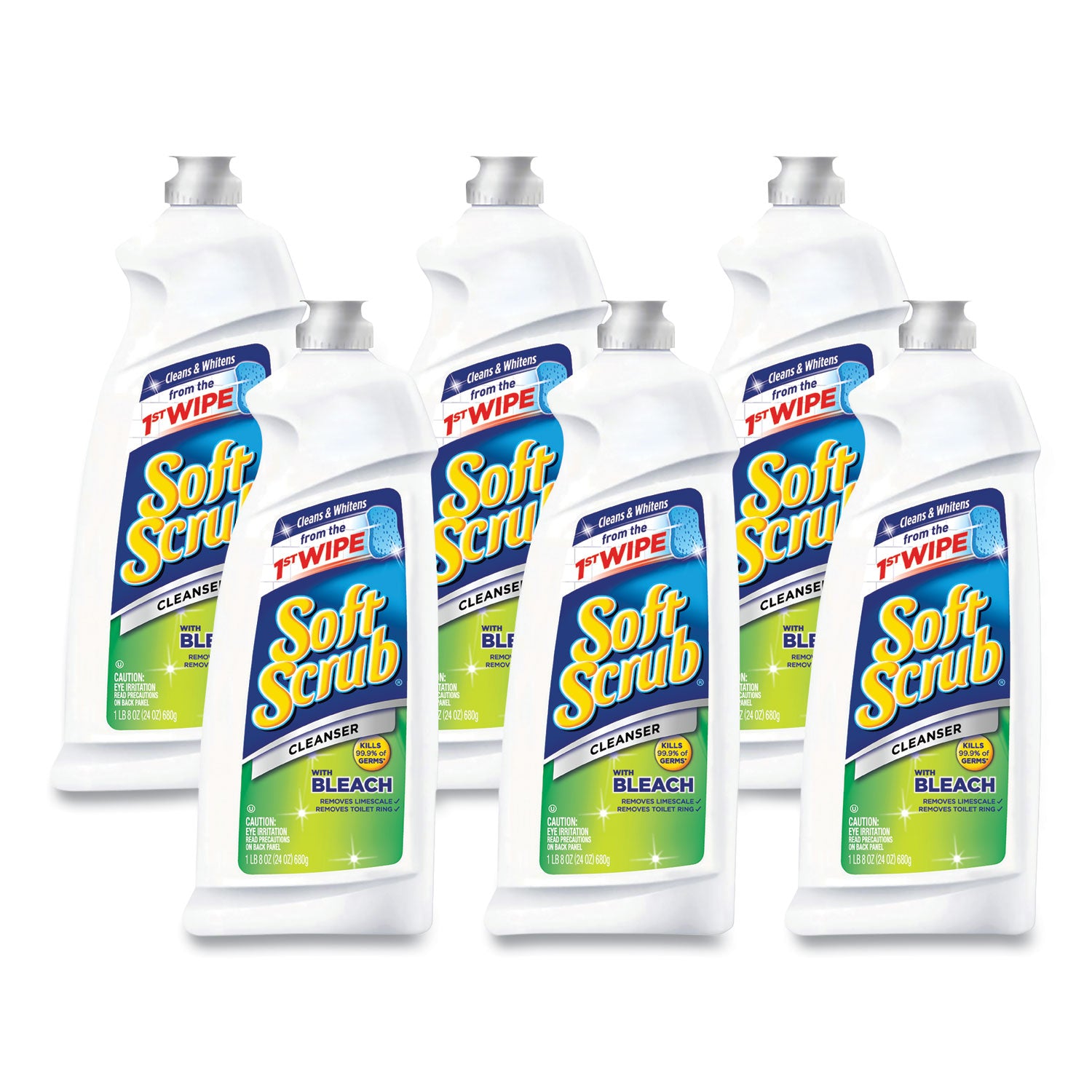 Cleanser with Bleach Commercial 36 oz Bottle, 6/Carton -