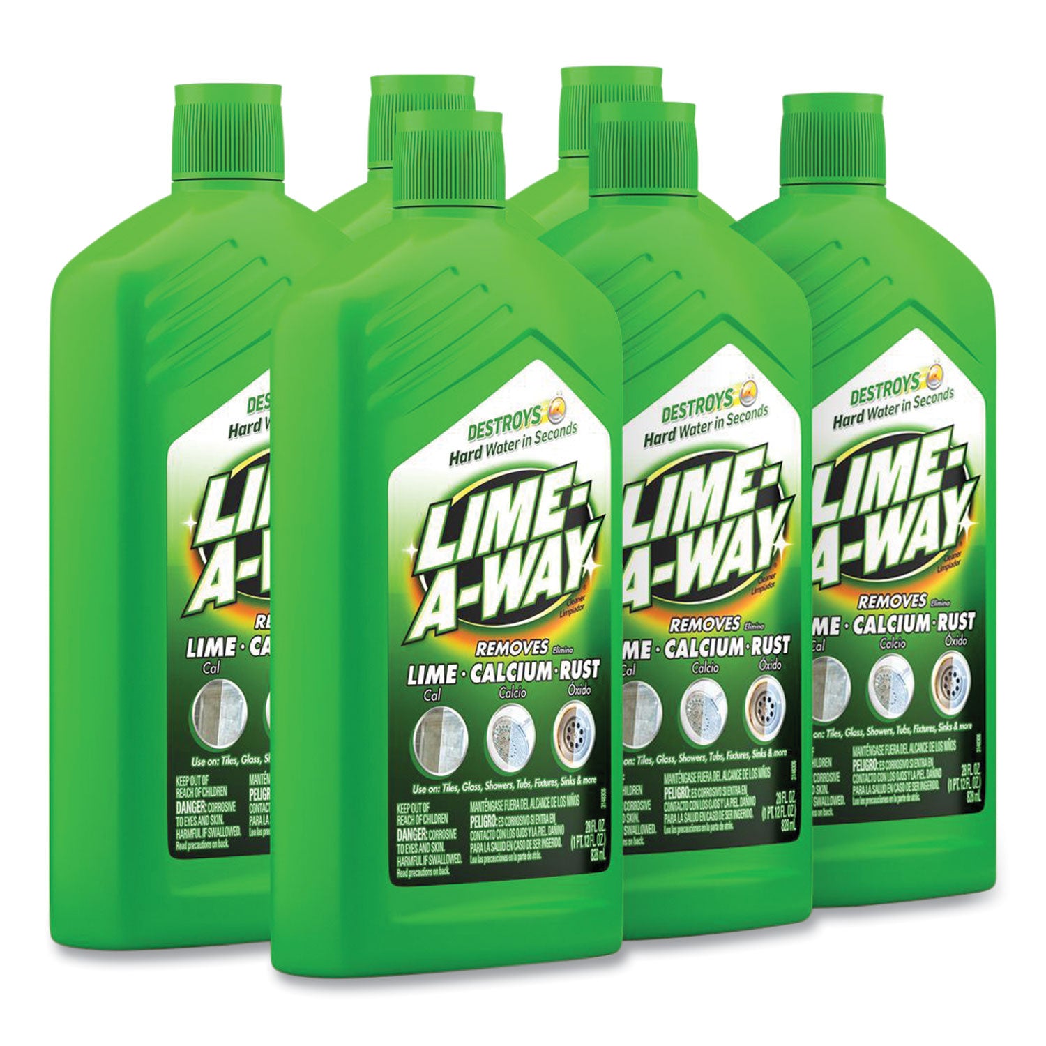 Lime, Calcium and Rust Remover, 28 oz Bottle -