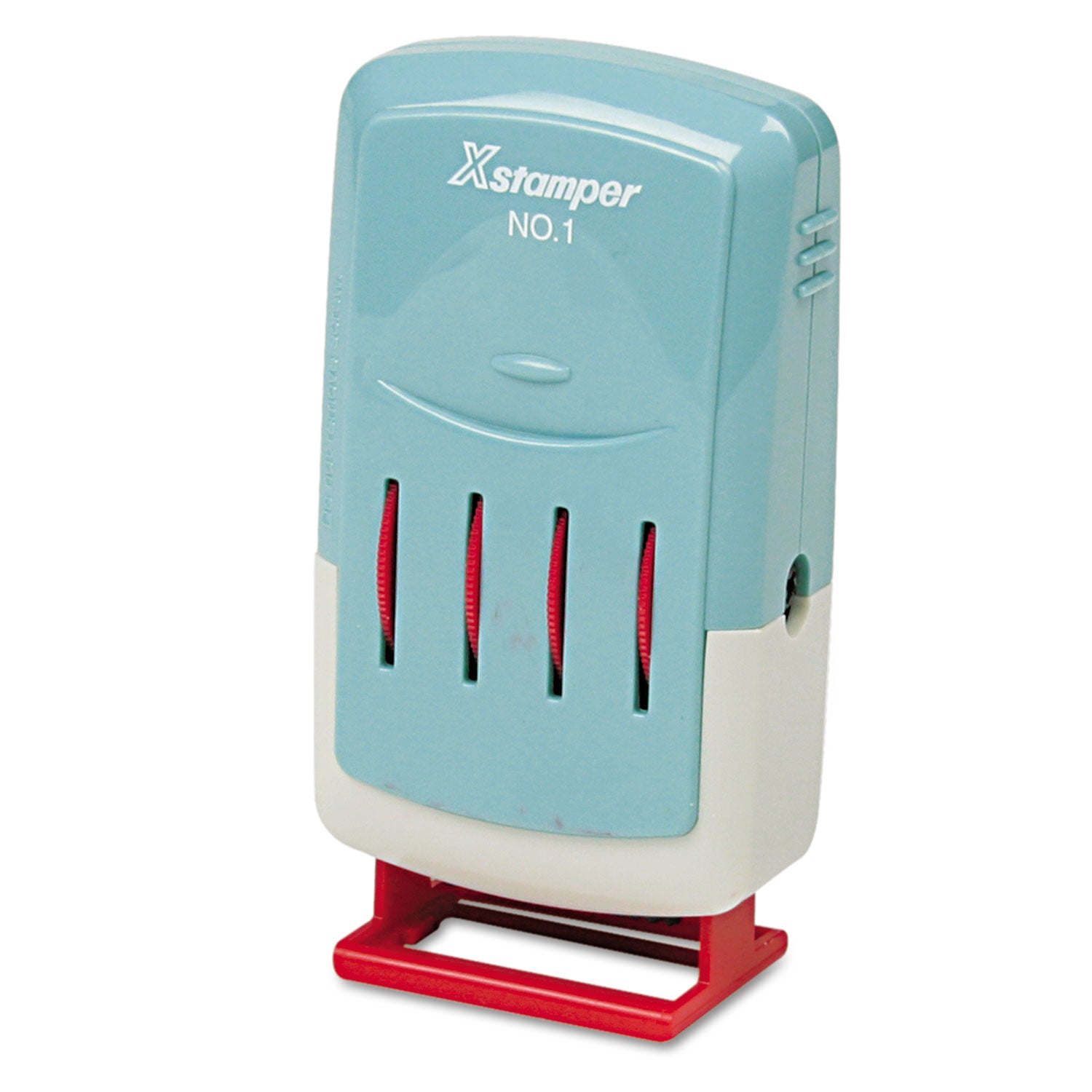 VersaDater Line Dater, Message Dater, 1 x 0.16, Pre-Inked, Red -