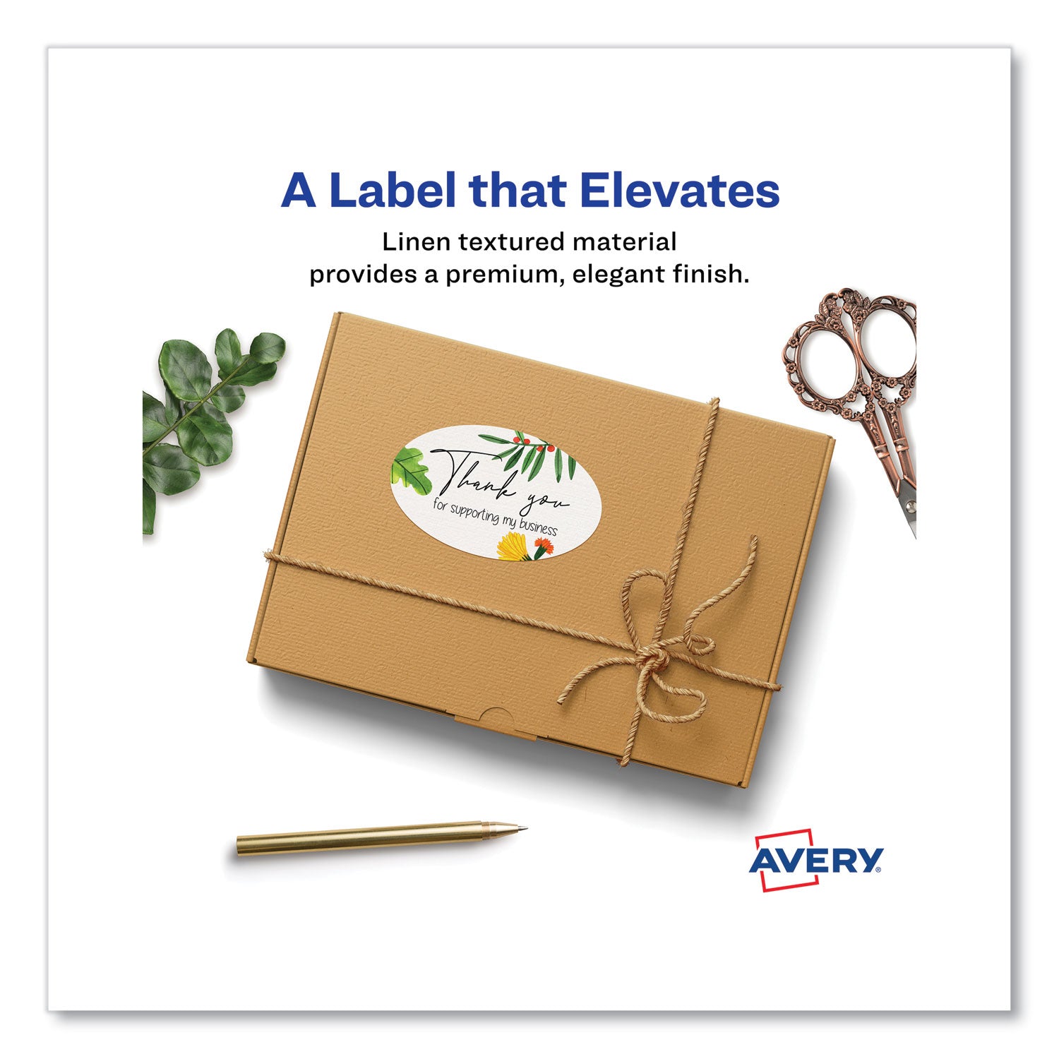 Oval Print-to-the-Edge Labels, 2 x 3.33, White, 8/Sheet, 10 Sheets/Pack -