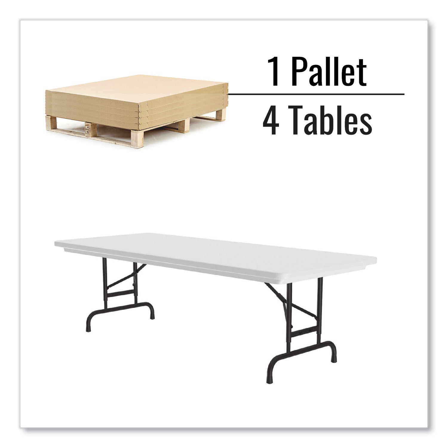 adjustable-folding-tables-rectangular-72-x-30-x-22-to-32-gray-top-black-legs-4-pallet-ships-in-4-6-business-days_crlra3072234p - 2