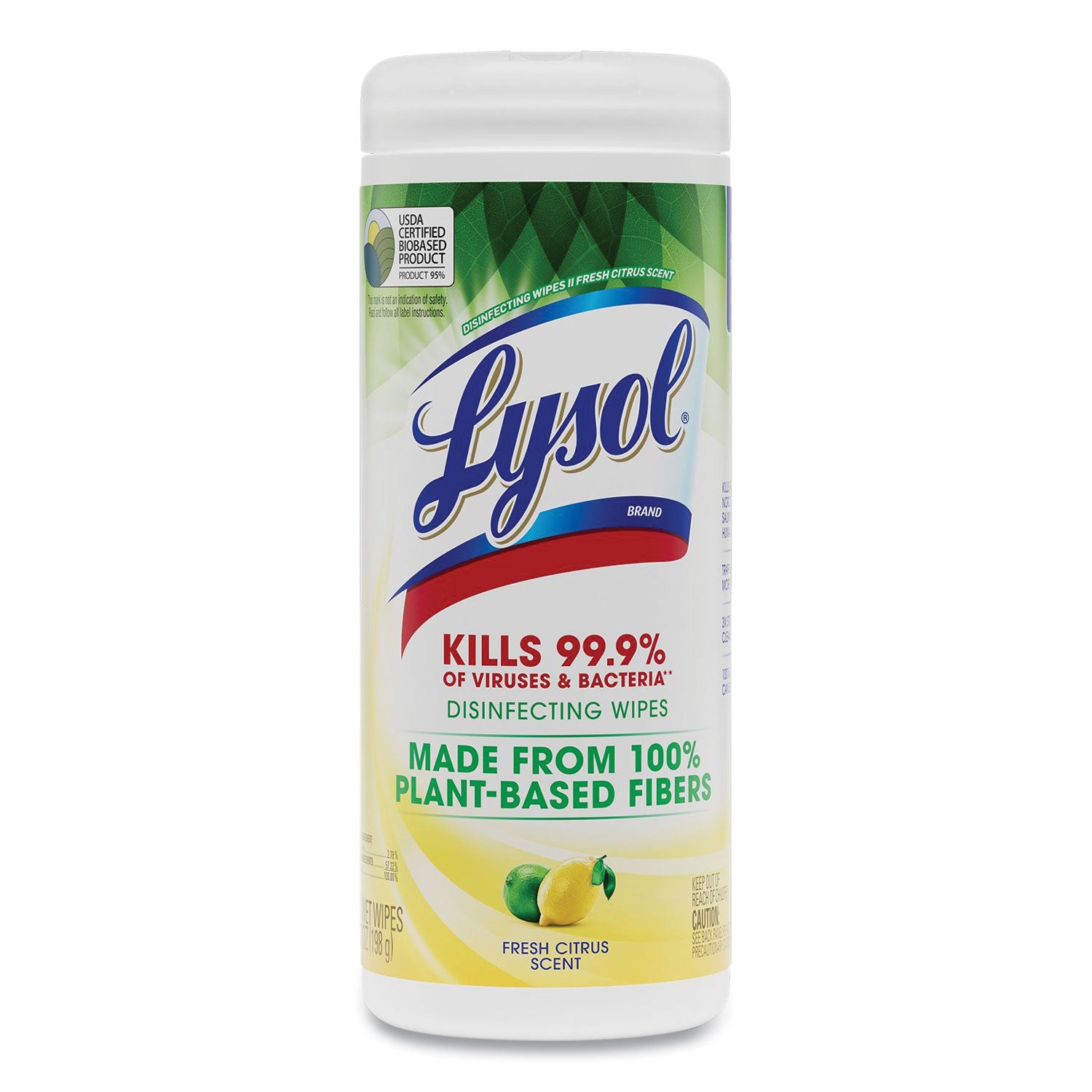 disinfecting-wipes-ii-fresh-citrus-1-ply-7-x-725-white-30-wipes-canister-12-canisters-carton_rac49130ct - 2