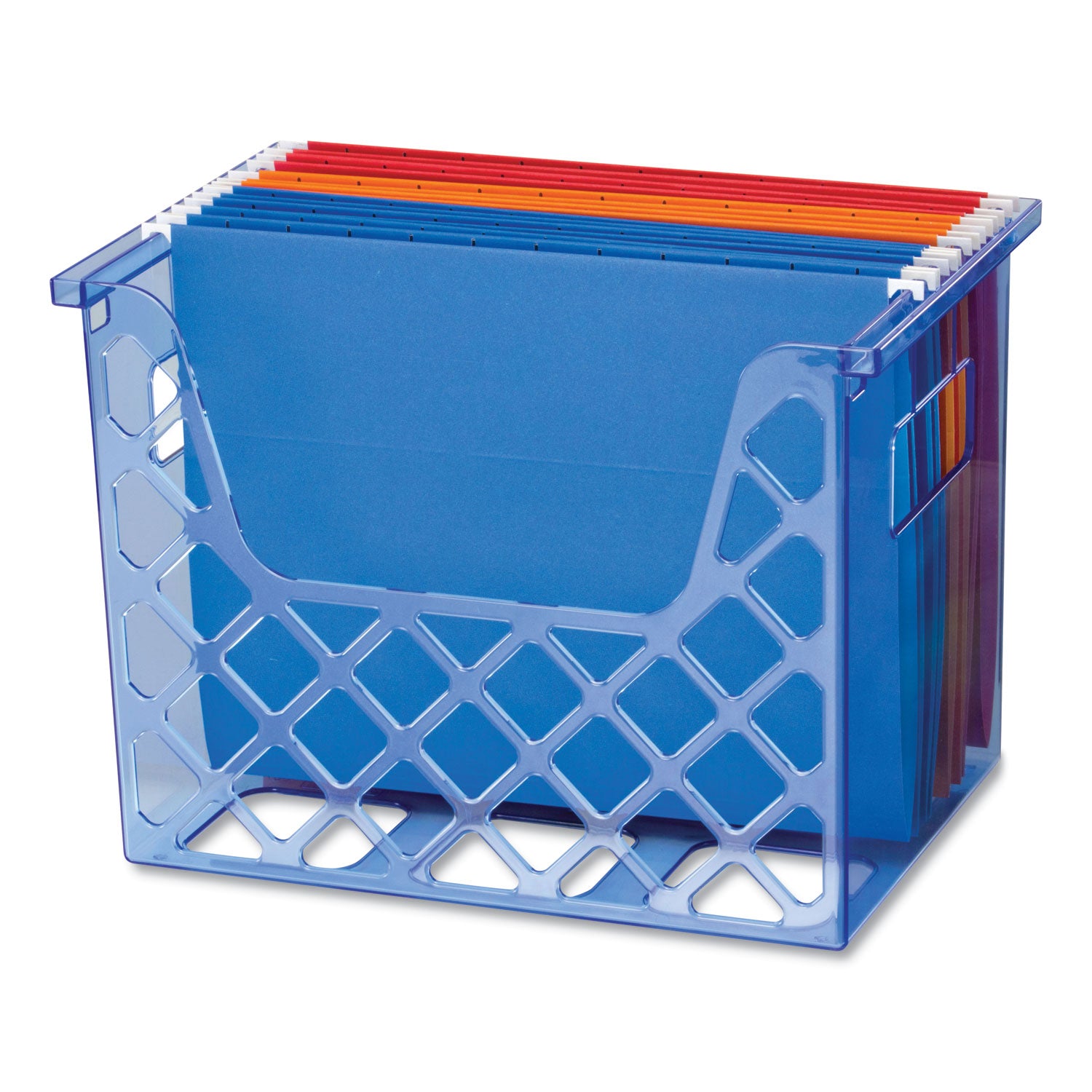 blue-glacier-desktop-file-organizer-1-section-letter-size-863-long-translucent-blue_oic23221 - 1