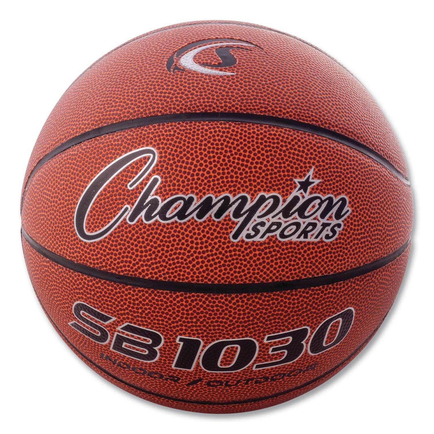 Composite Basketball, Official Intermediate Size, Brown -