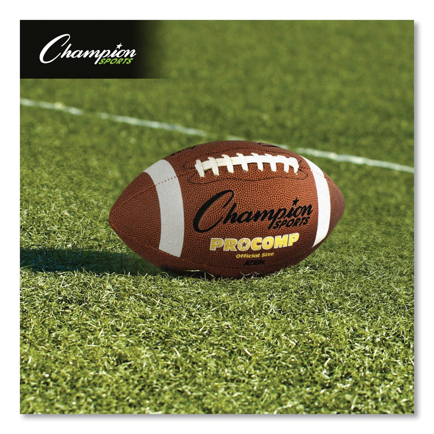 Pro Composite Football, Official Size, Brown -