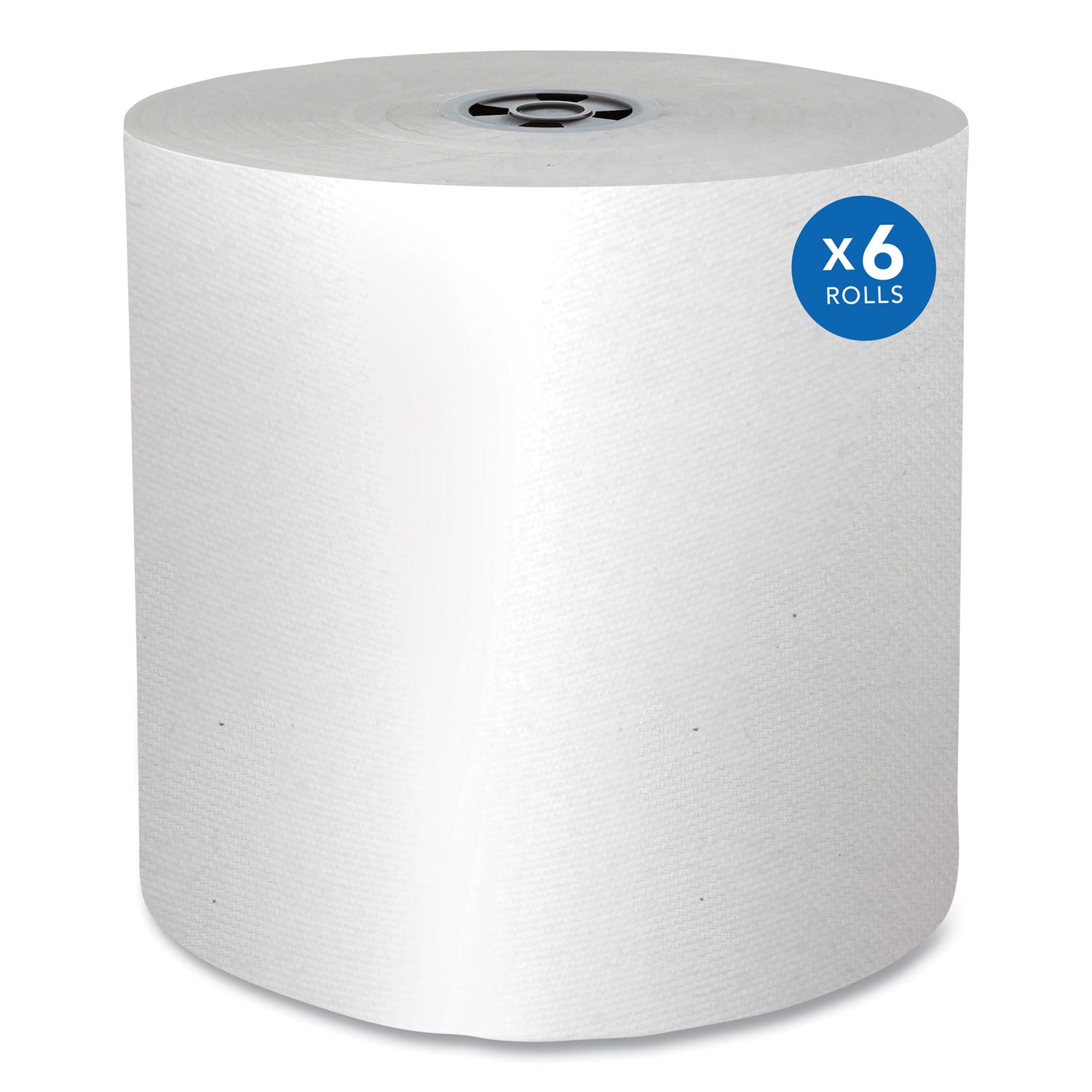 pro-hard-roll-paper-towels-with-absorbency-pockets-for-scott-pro-dispenser-gray-core-only-1-ply-75-x-900-ft-6-rolls-ct_kcc43960 - 1