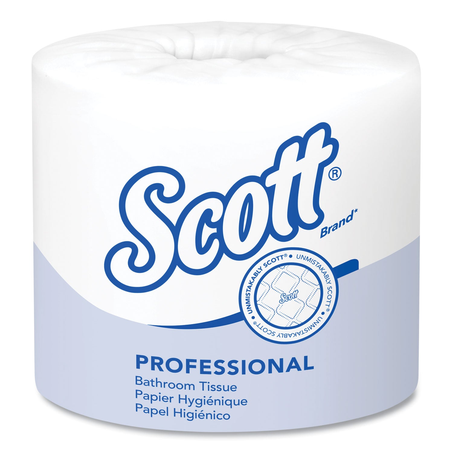Essential Standard Roll Bathroom Tissue for Business, Septic Safe, 1-Ply, White, 1,210 Sheets/Roll, 80 Rolls/Carton -