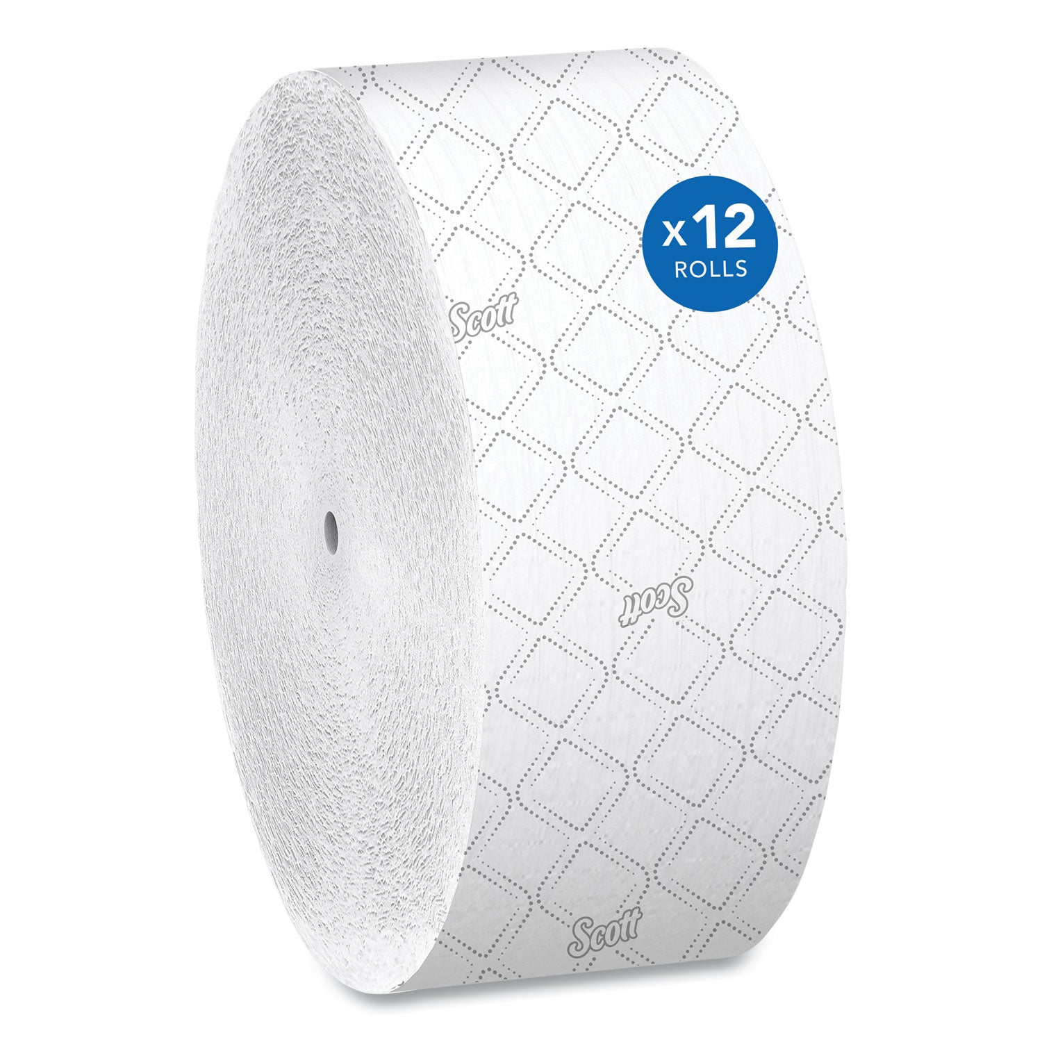 Essential Coreless JRT, Septic Safe, 2-Ply, White, 3.75" x 1,150 ft, 12 Rolls/Carton -