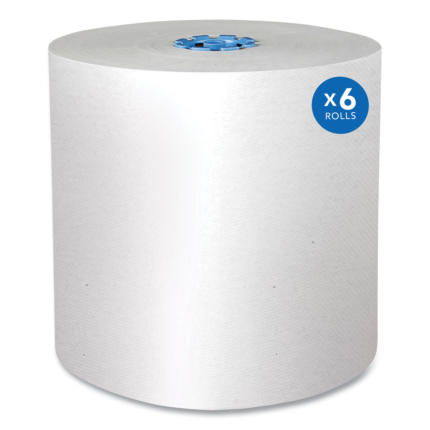 pro-hard-roll-paper-towels-with-absorbency-pockets-for-scott-pro-dispenser-blue-core-only-1-ply-75-x-900-ft-6-rolls-ct_kcc43959 - 1
