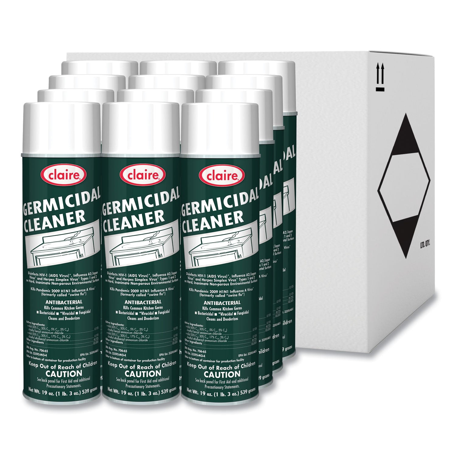 germicidal-cleaner-floral-scent-19-oz-aerosol-spray-dozen_cgc873 - 1