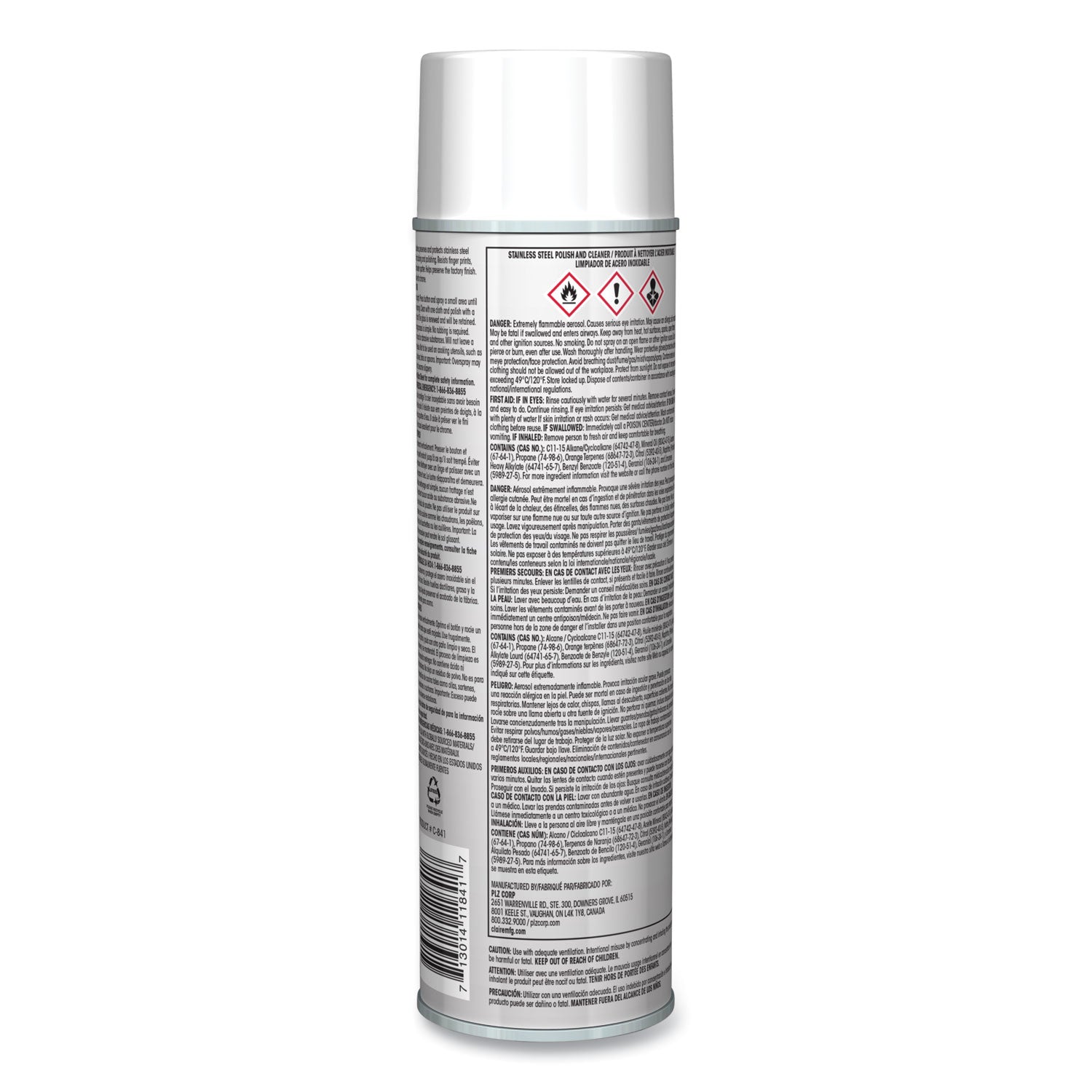 stainless-steel-polish-and-cleaner-lemon-scent-15-oz-aerosol-spray-dozen_cgc841 - 2