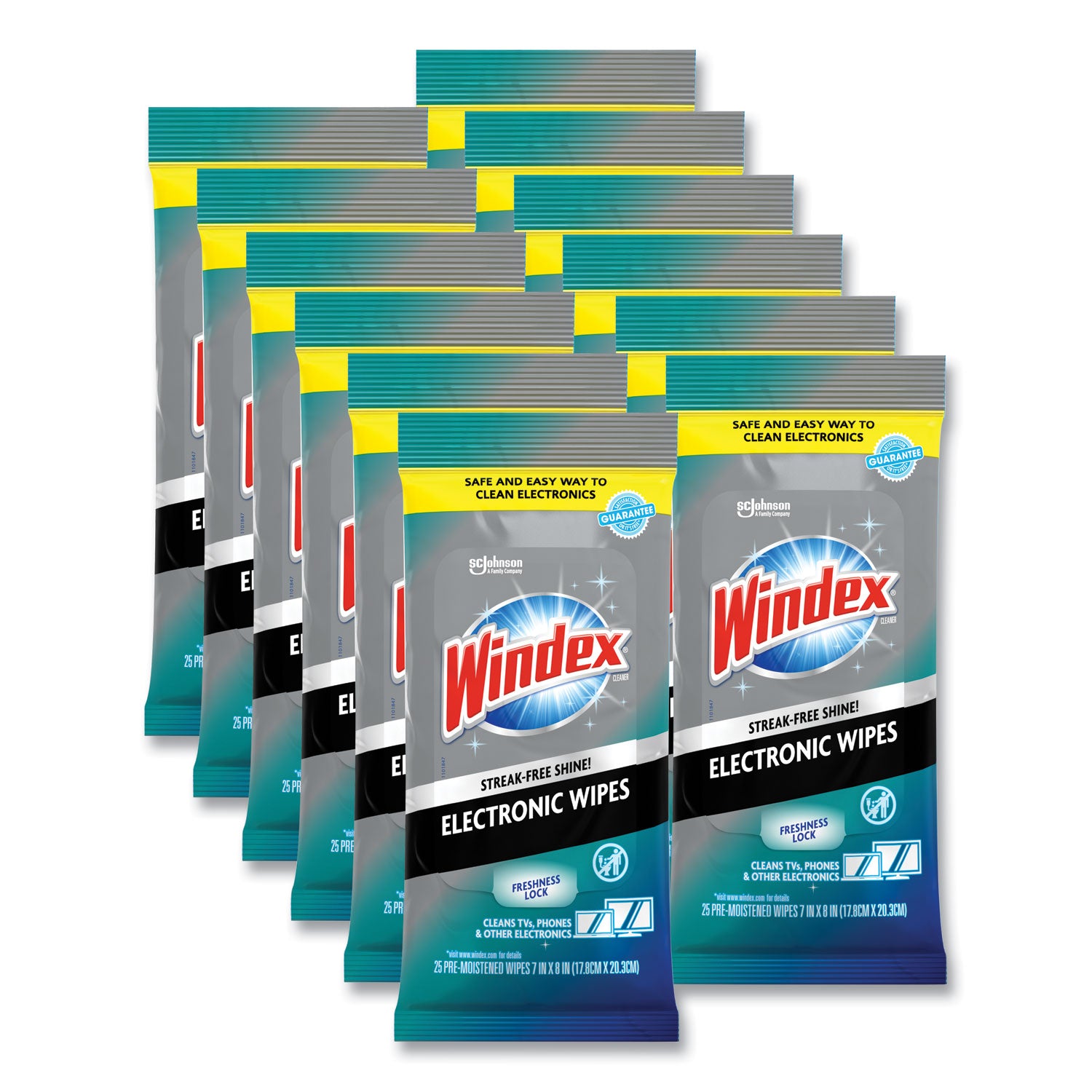 electronics-cleaner-1-ply-7-x-10-neutral-scent-white-25-pack-12-packs-carton_sjn319248 - 1