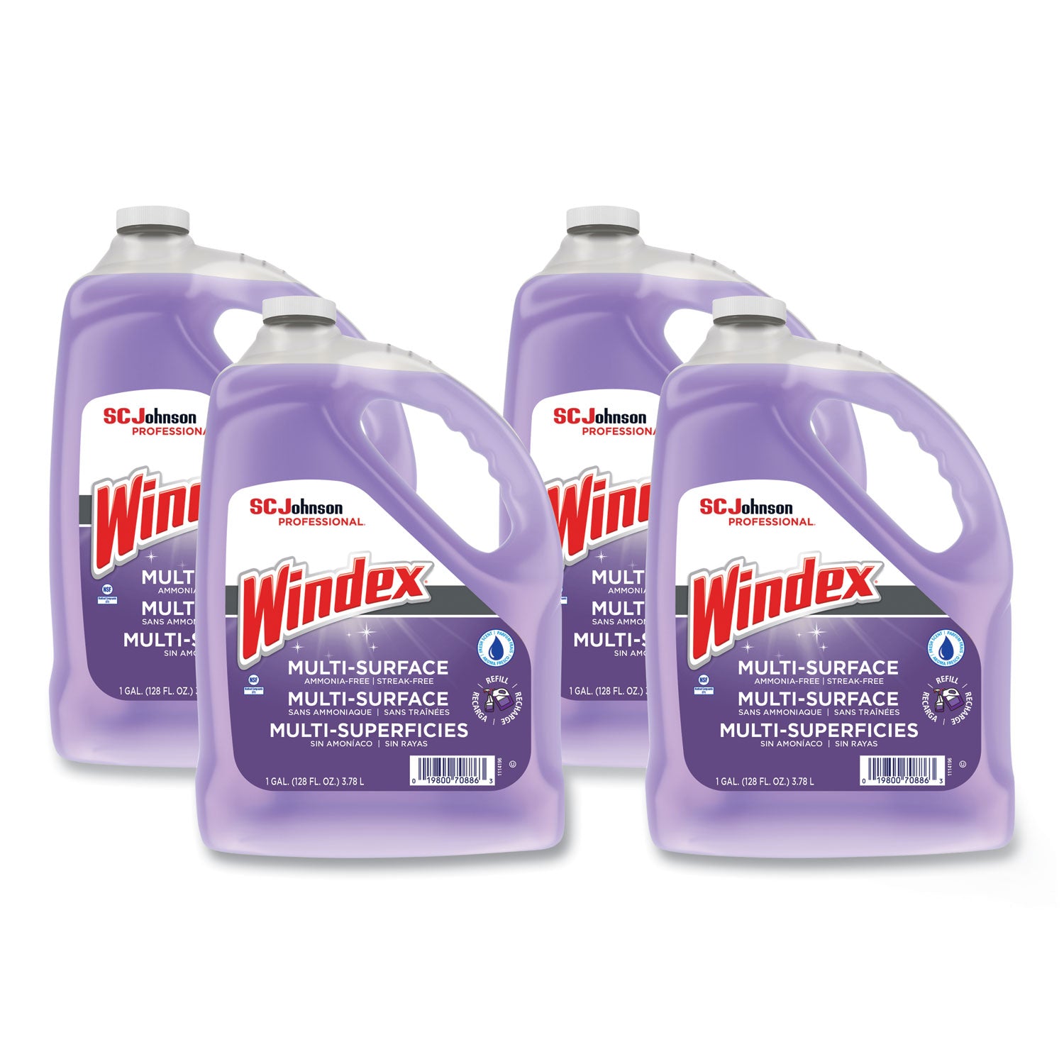 non-ammoniated-glass-multi-surface-cleaner-pleasant-scent-128-oz-bottle-4-ct_sjn697262 - 1