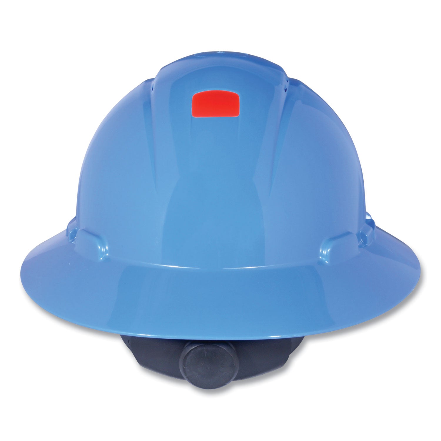 securefit-h-series-hard-hats-h-800-hat-with-uv-indicator-4-point-pressure-diffusion-ratchet-suspension-blue_mmmh803sfruv - 1