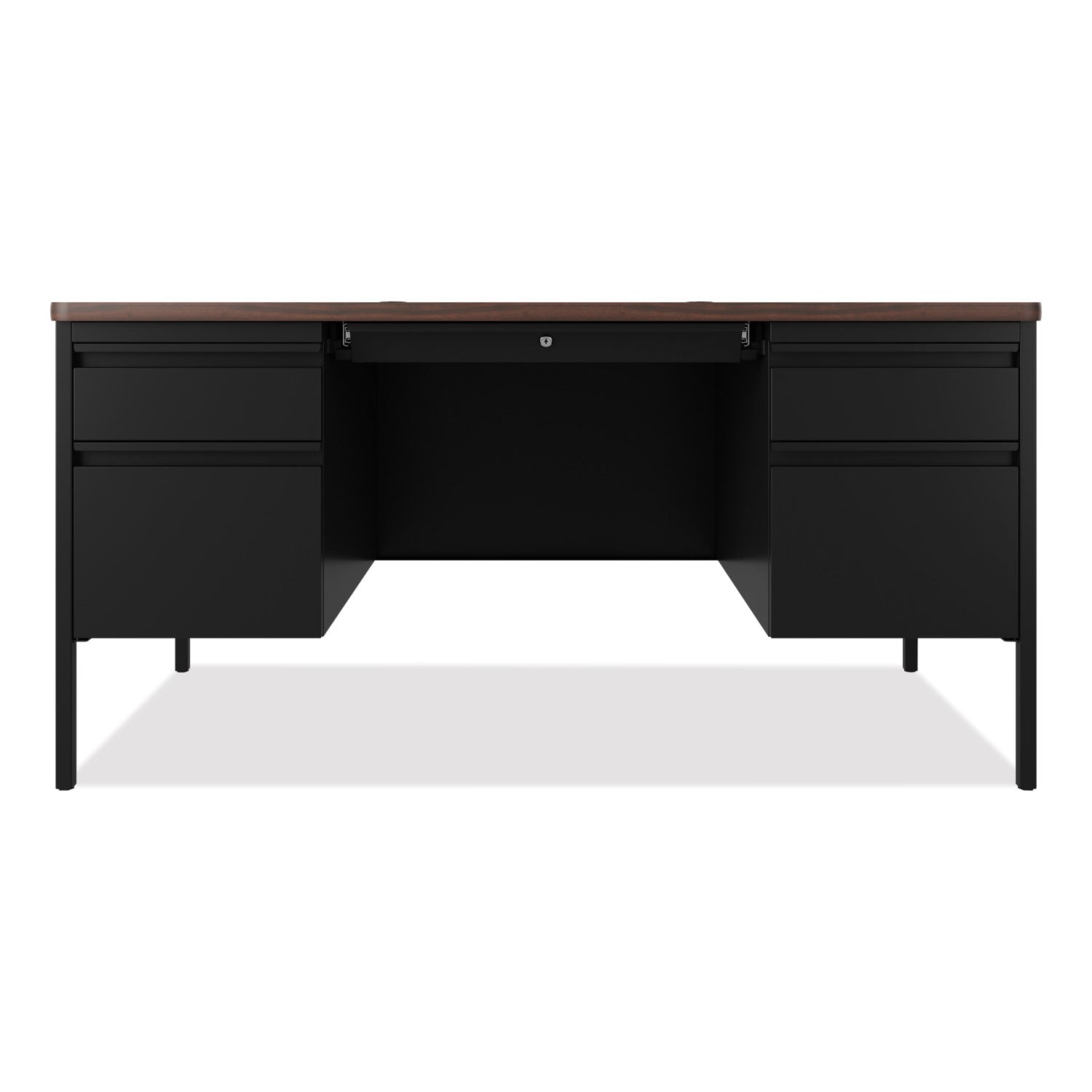 teachers-pedestal-desks-left-and-right-hand-pedestals-box-file-drawer-format-60-x-30-x-295-walnut-black_hid22654 - 2