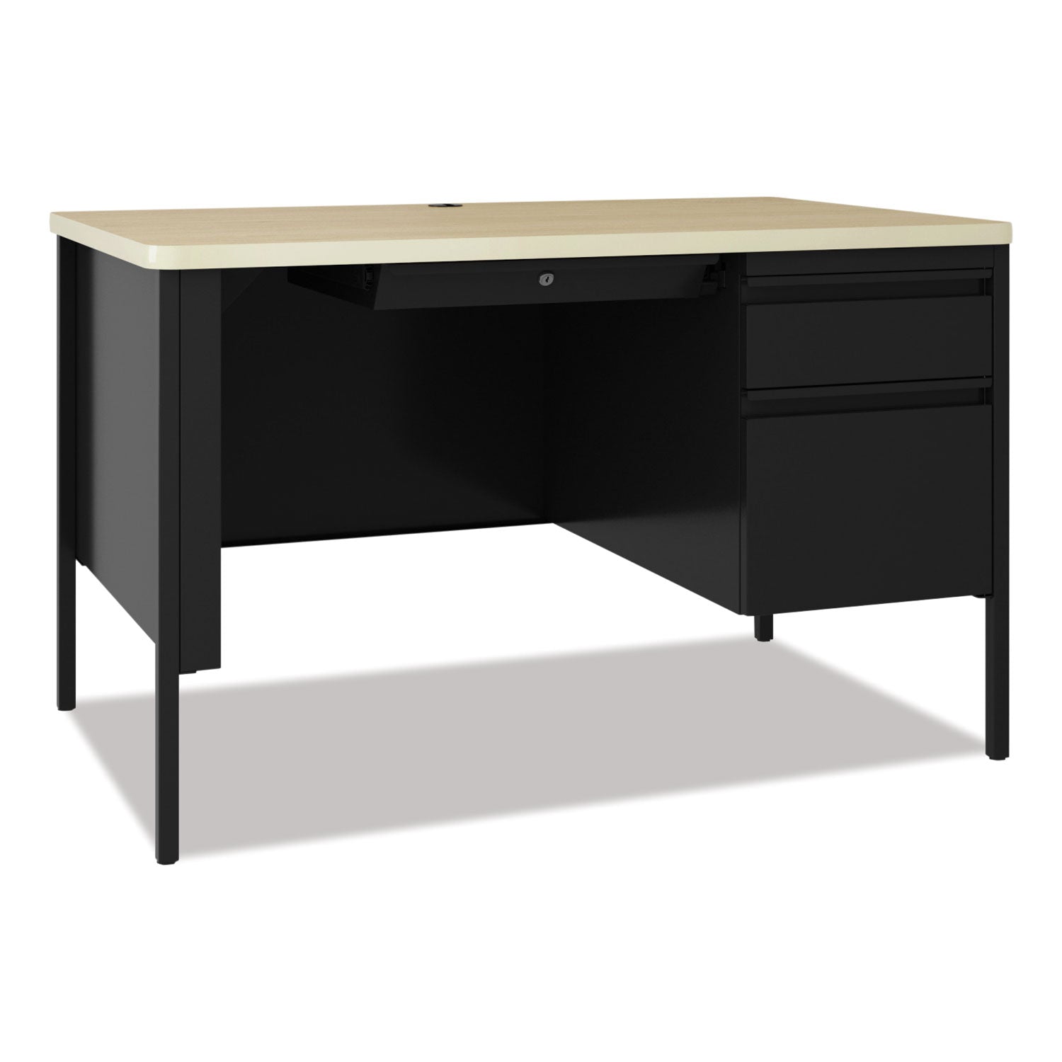 teachers-pedestal-desks-one-right-hand-pedestal-box-file-drawers-48-x-30-x-295-maple-black_hid24344 - 1