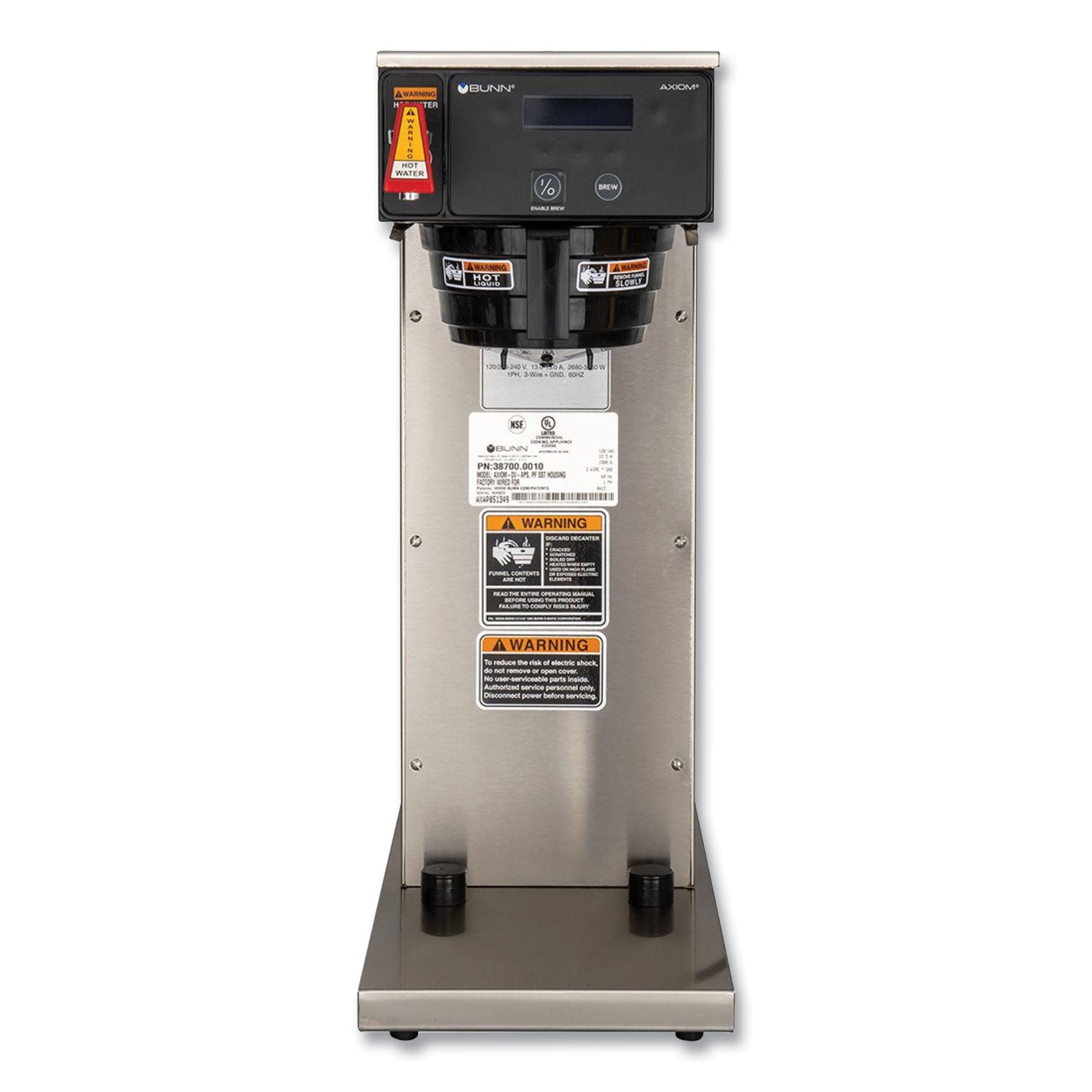 axiom-dv-aps-airpot-system-12-cups-silver-black-ships-in-7-10-business-days_bun387000010 - 1