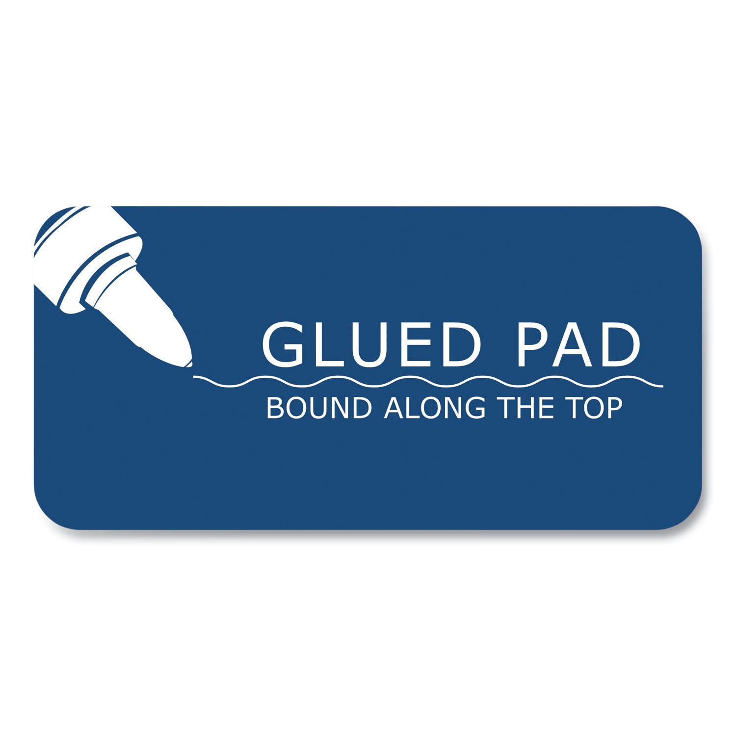 boardroom-gummed-pad-wide-rule-50-white-85-x-11-sheets-72-carton-ships-in-4-6-business-days_roa24525cs - 2