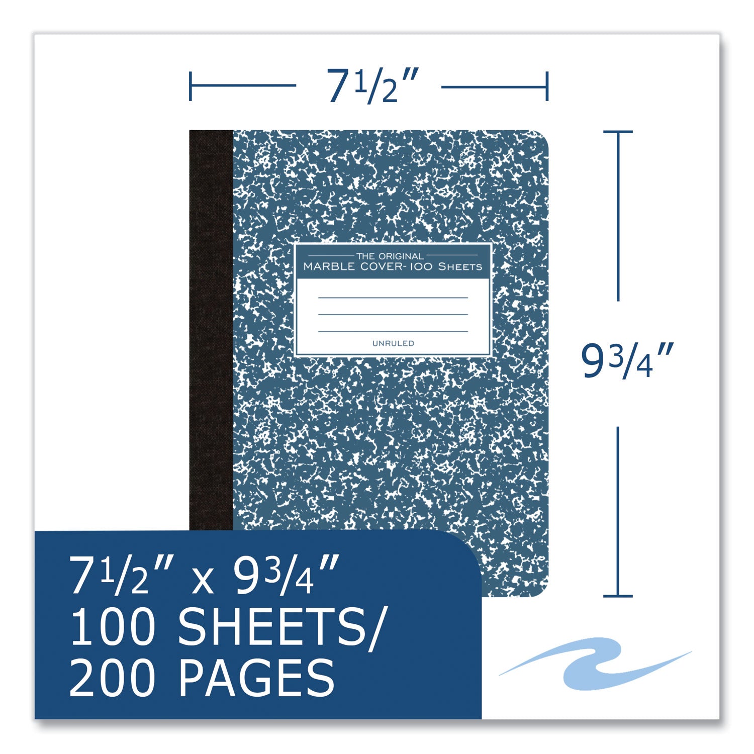 hardcover-marble-composition-book-unruled-blue-marble-cover-100-975-x-75-sheets-24-carton-ships-in-4-6-business-days_roa77261cs - 2