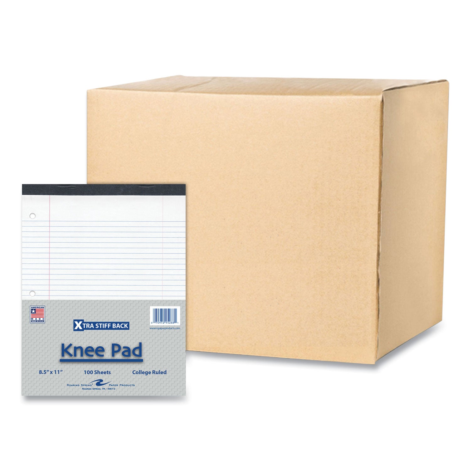 stiff-back-pad-medium-college-rule-100-white-85-x-11-sheets-36-carton-ships-in-4-6-business-days_roa95288cs - 1