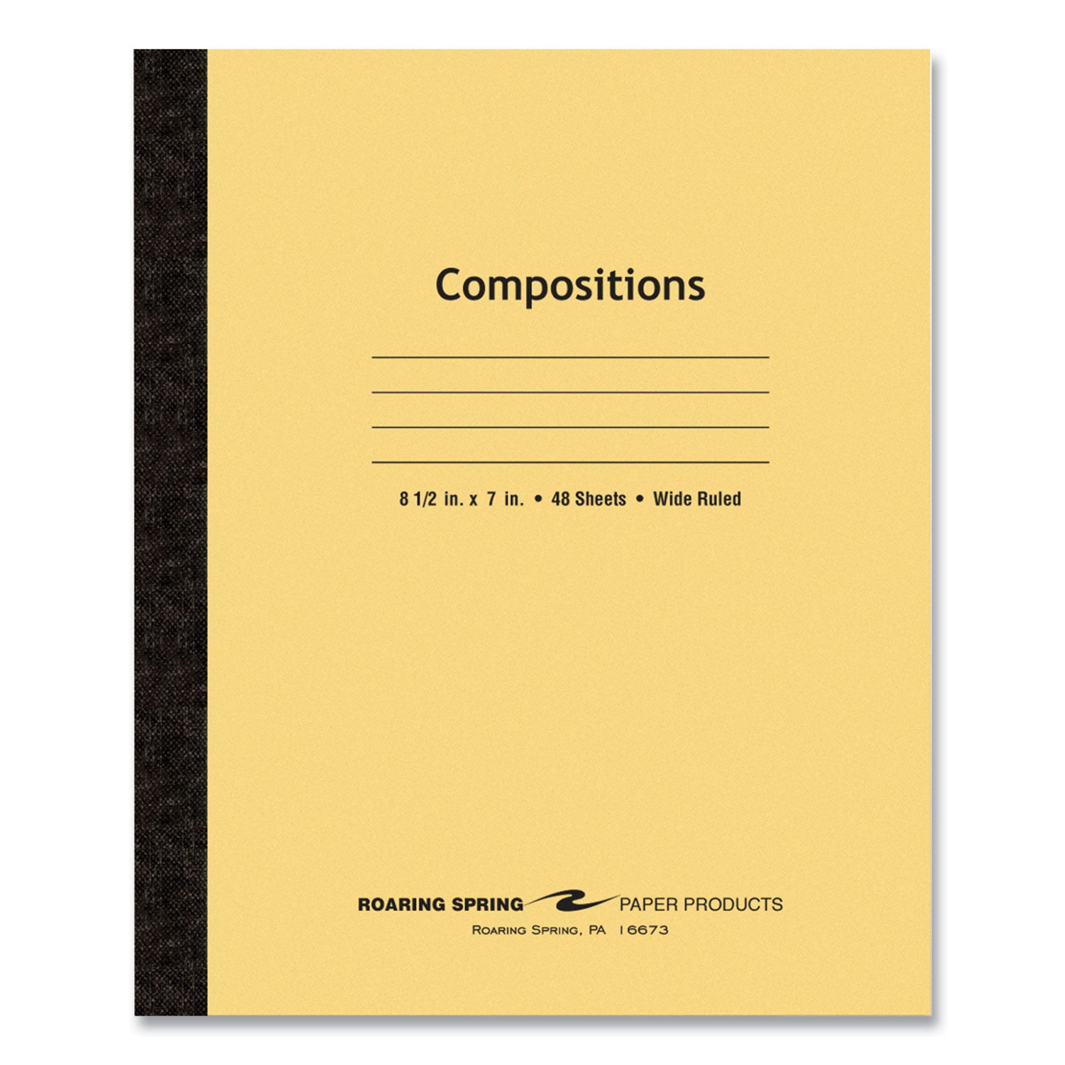 flexible-cover-composition-notebook-wide-legal-rule-manila-cover-48-85-x-7-sheets-72-ct-ships-in-4-6-business-days_roa77308cs - 1