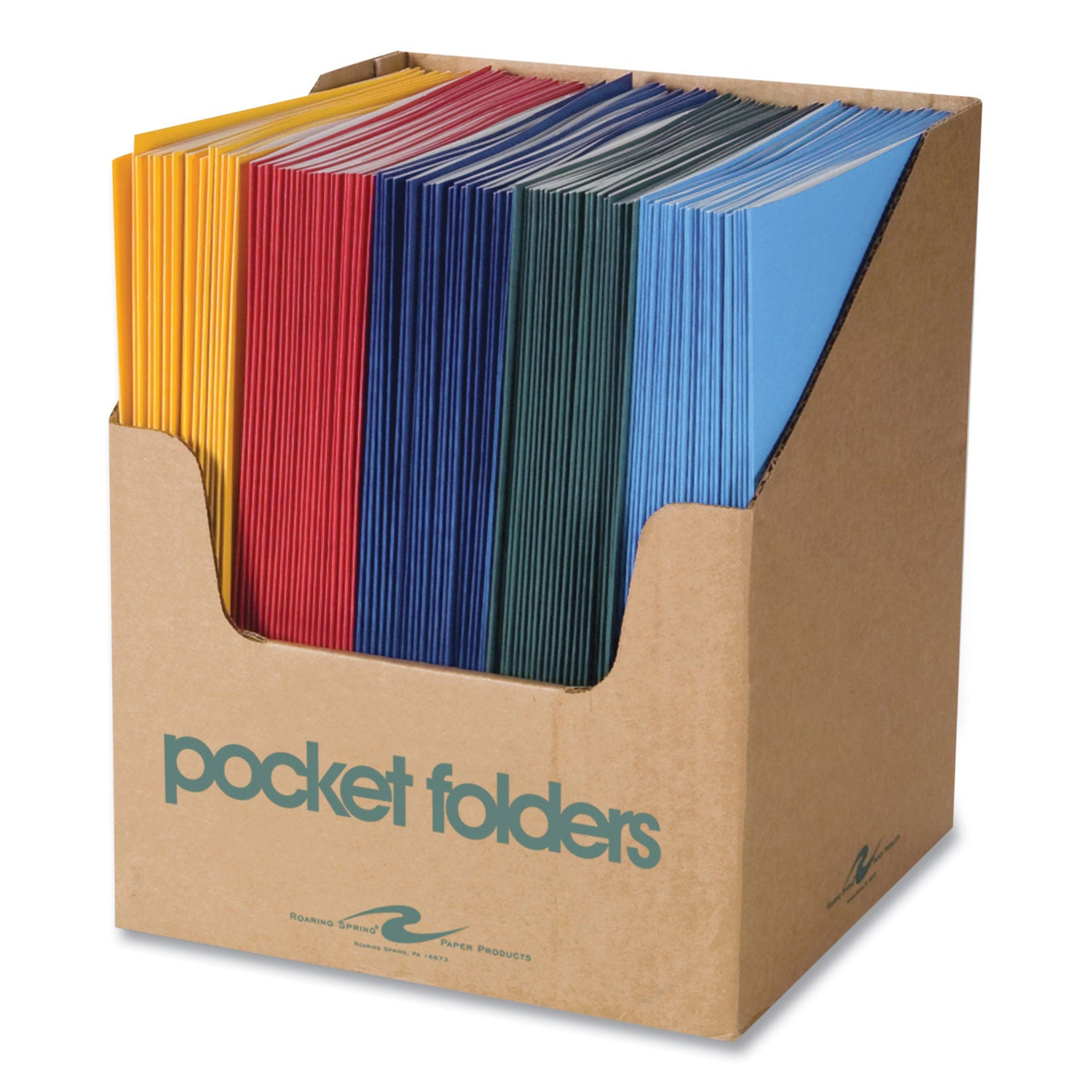 pocket-folder-05-capacity-11-x-85-assorted-colors-100-carton-ships-in-4-6-business-days_roa50200cs - 1