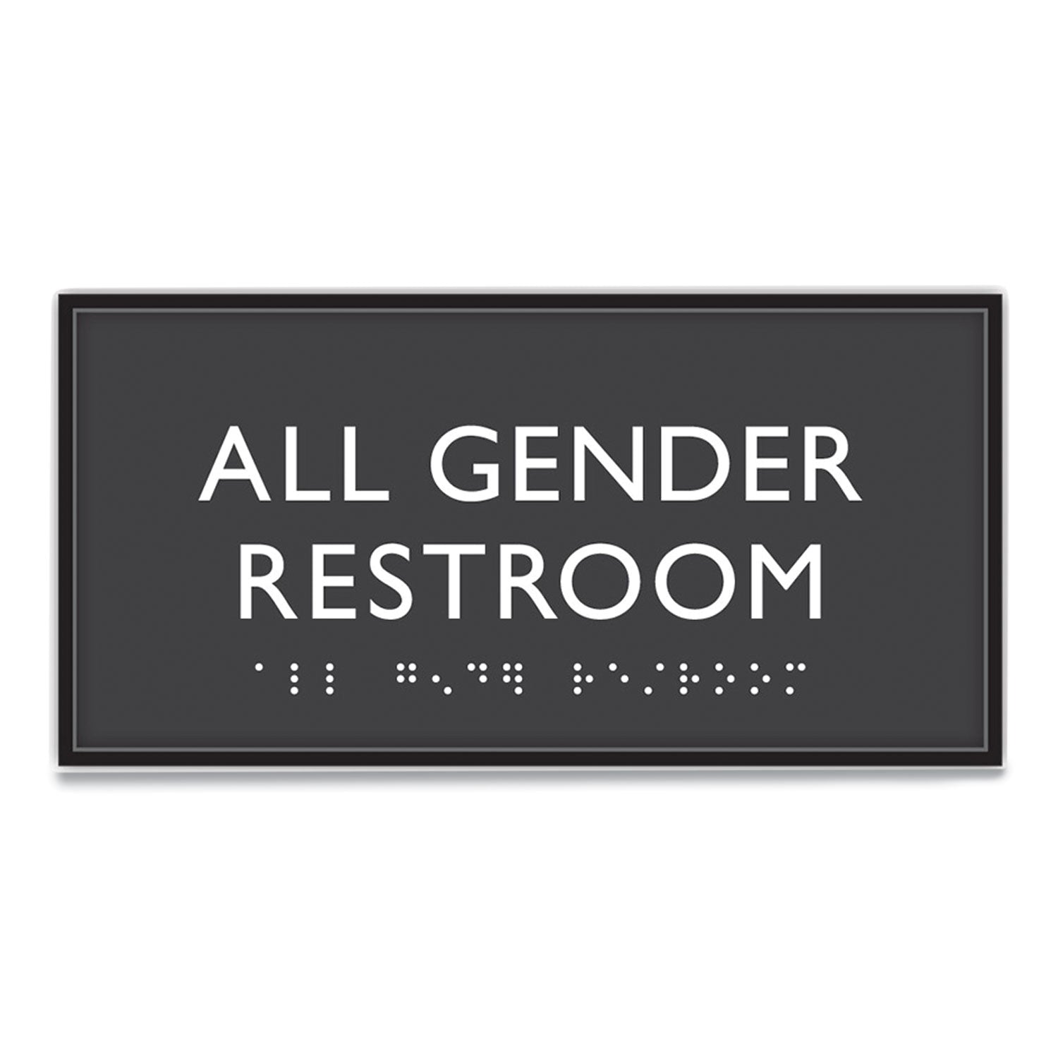 ada-sign-all-gender-restroom-plastic-4-x-4-clear-white_uss69920 - 1