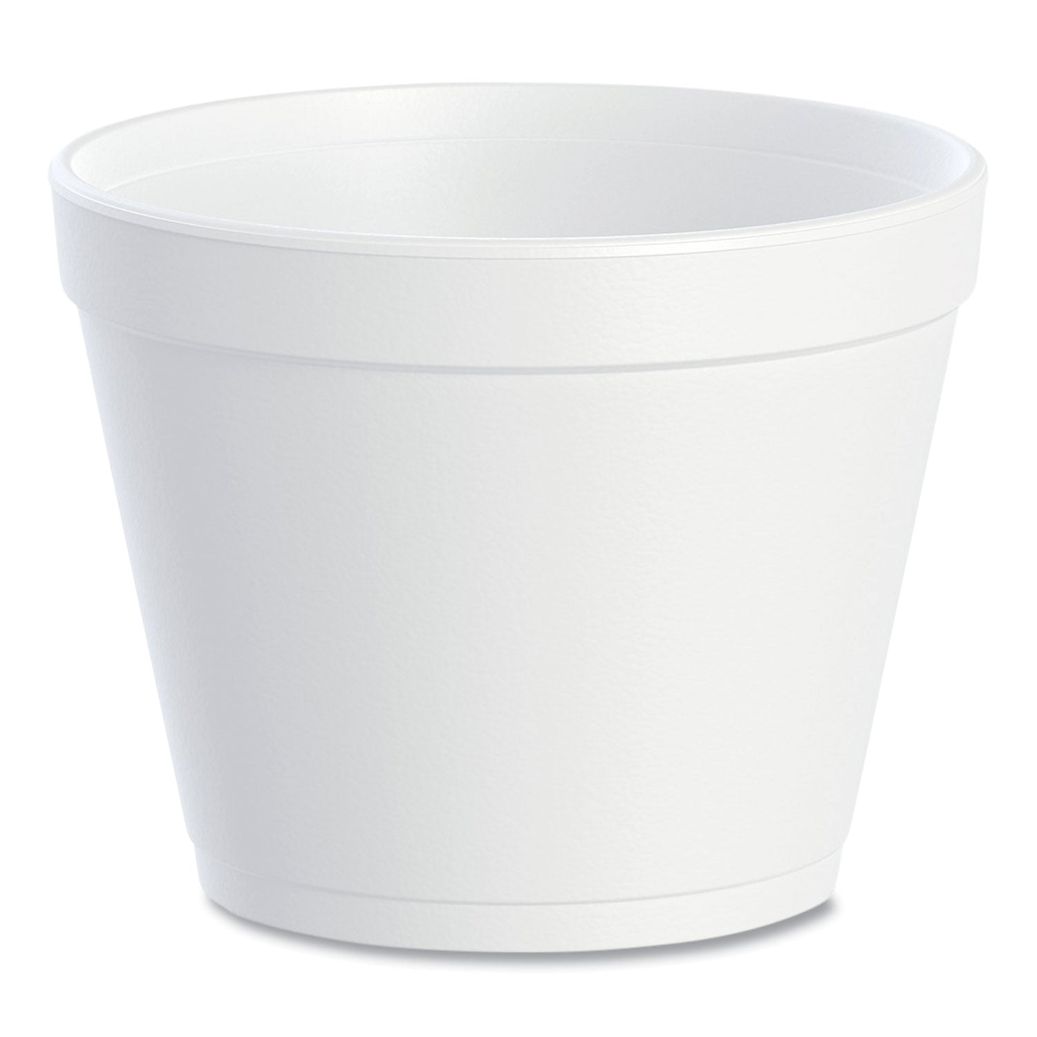 Foam Containers, 24 oz, White, 25/Bag, 20 Bags/Carton -