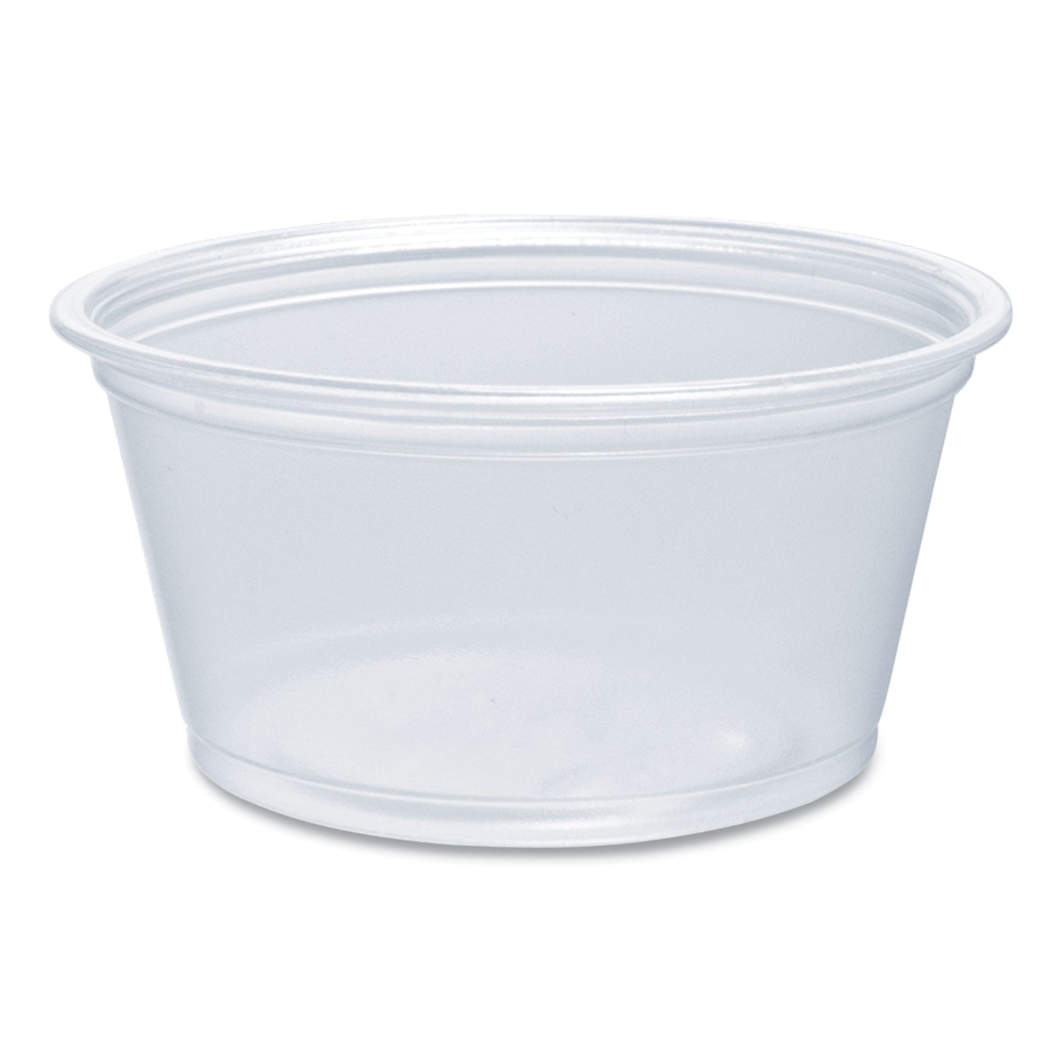 Conex Complements Portion/Medicine Cups, 2 oz, Clear, 125/Bag, 20 Bags/Carton -