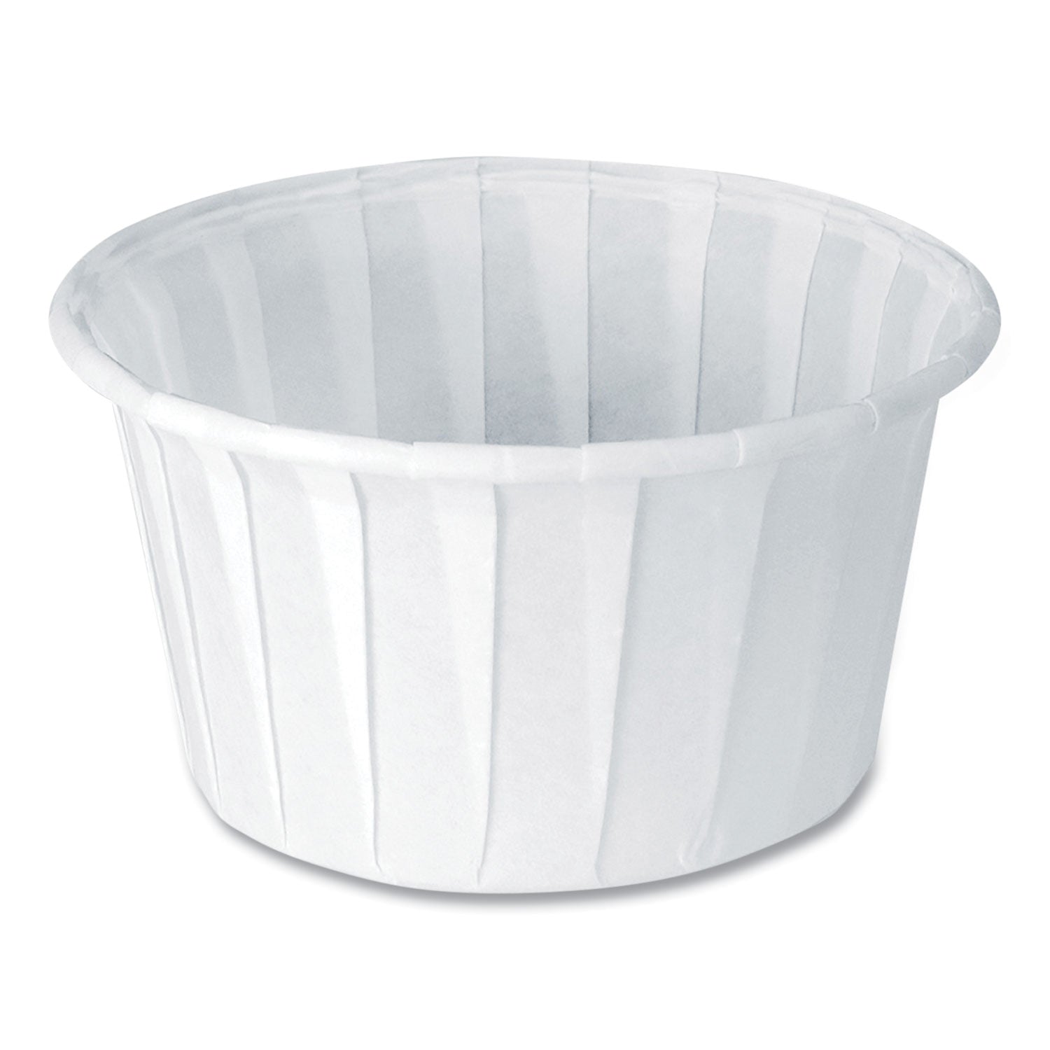 Paper Portion Cups, ProPlanet Seal, 4 oz, White, 250/Bag, 20 Bags/Carton -