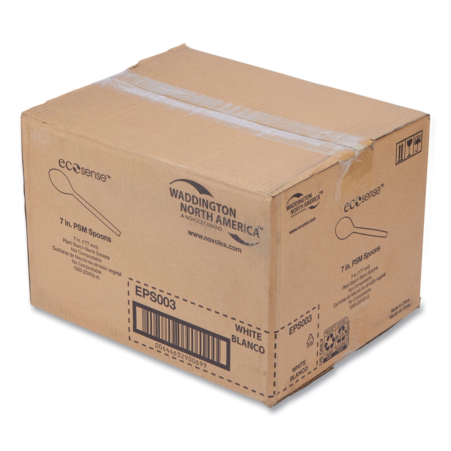 ecosense-renewable-plant-starch-cutlery-spoon-7-50-pack-20-packs-carton_wnaeps003 - 2