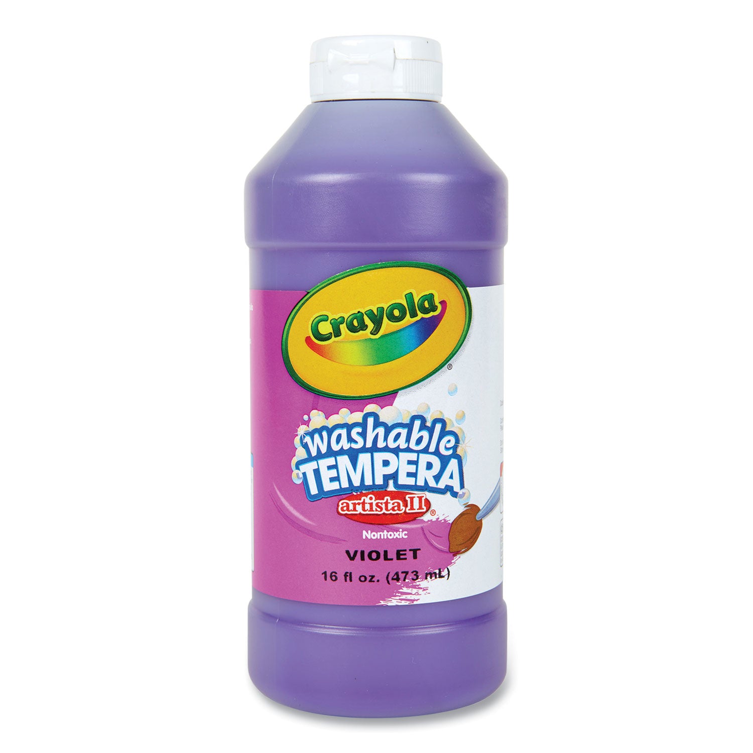 artista-ii-washable-tempera-paint-violet-16-oz-bottle_cyo543115040 - 1