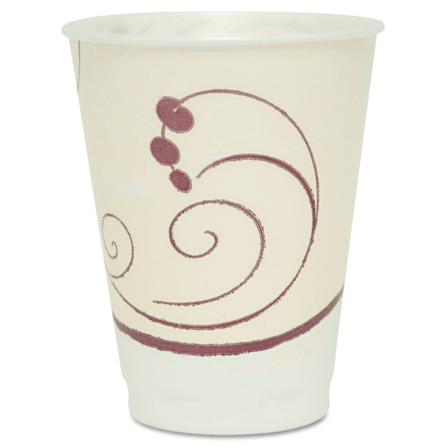 Trophy Plus Dual Temperature Insulated Cups in Symphony Design, 12 oz, Beige, 1,000/Carton -