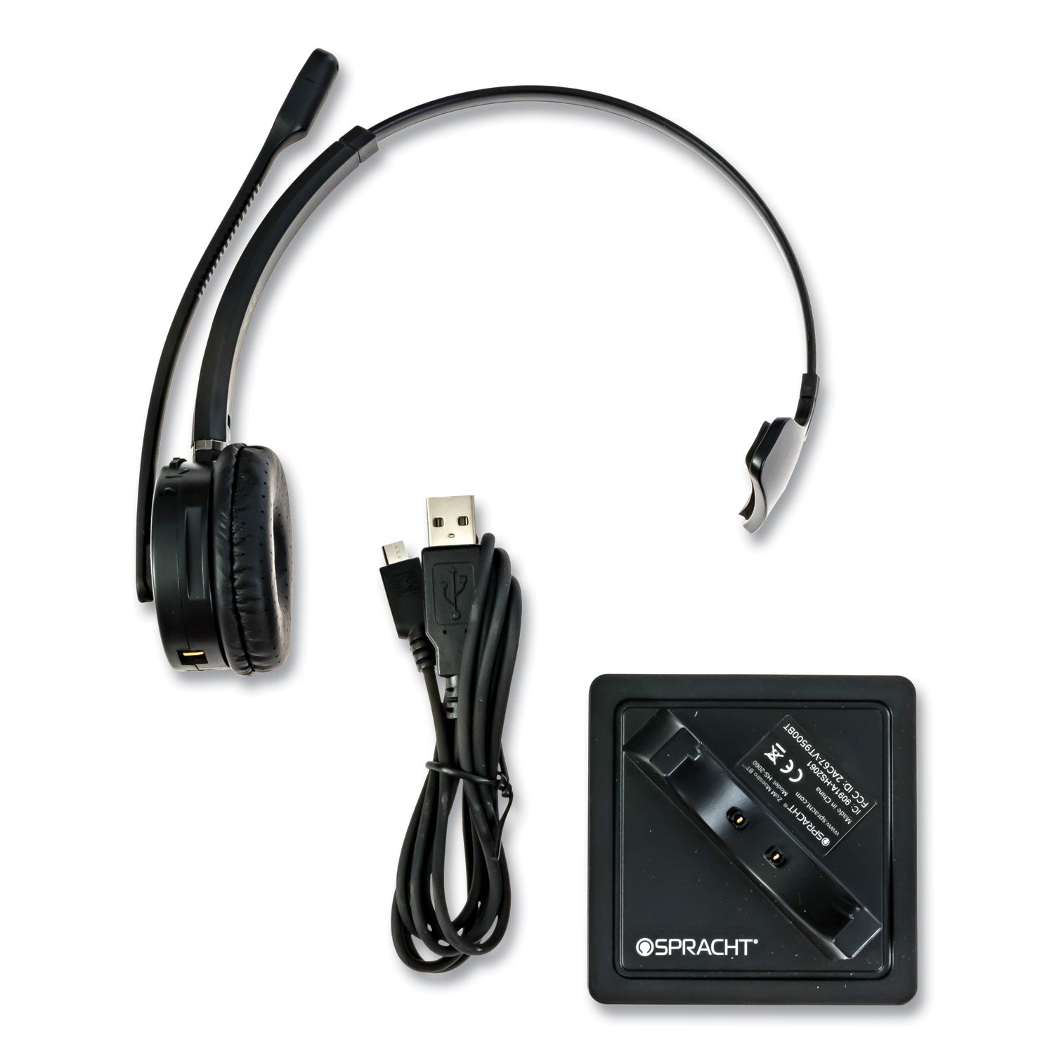 zum-maestro-hs-2060-monaural-over-the-head-headset-black_spths2060 - 1