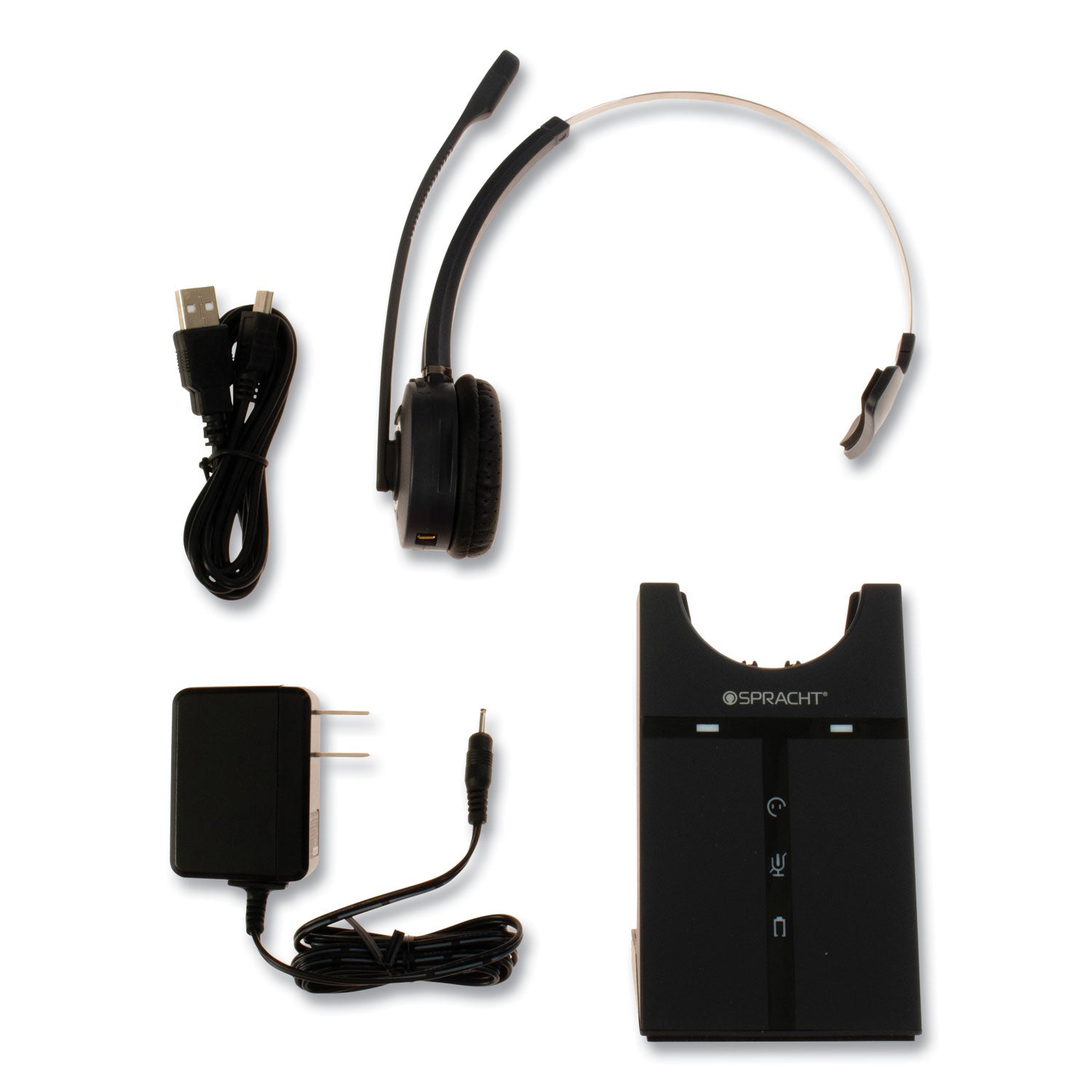 zum-maestro-usb-monaural-over-the-head-headset-black_spths3010 - 1