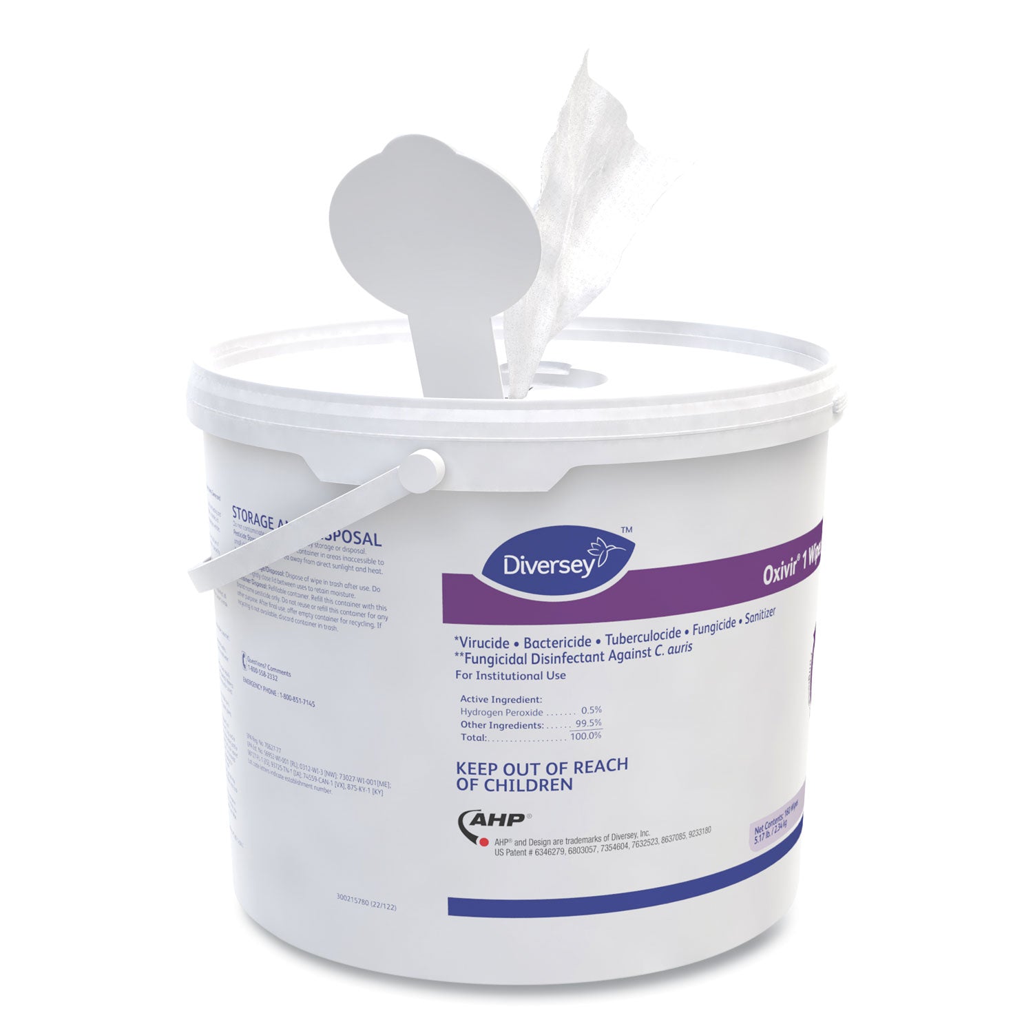oxivir-1-wipes-1-ply-11-x-12-160-canister-4-canisters-carton_dvo100850924 - 2