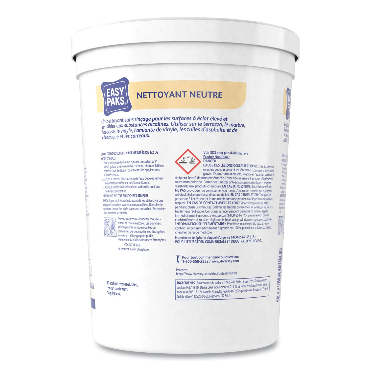 neutral-cleaner-05-oz-packet-90-tub-2-tubs-carton_dvo990653 - 2