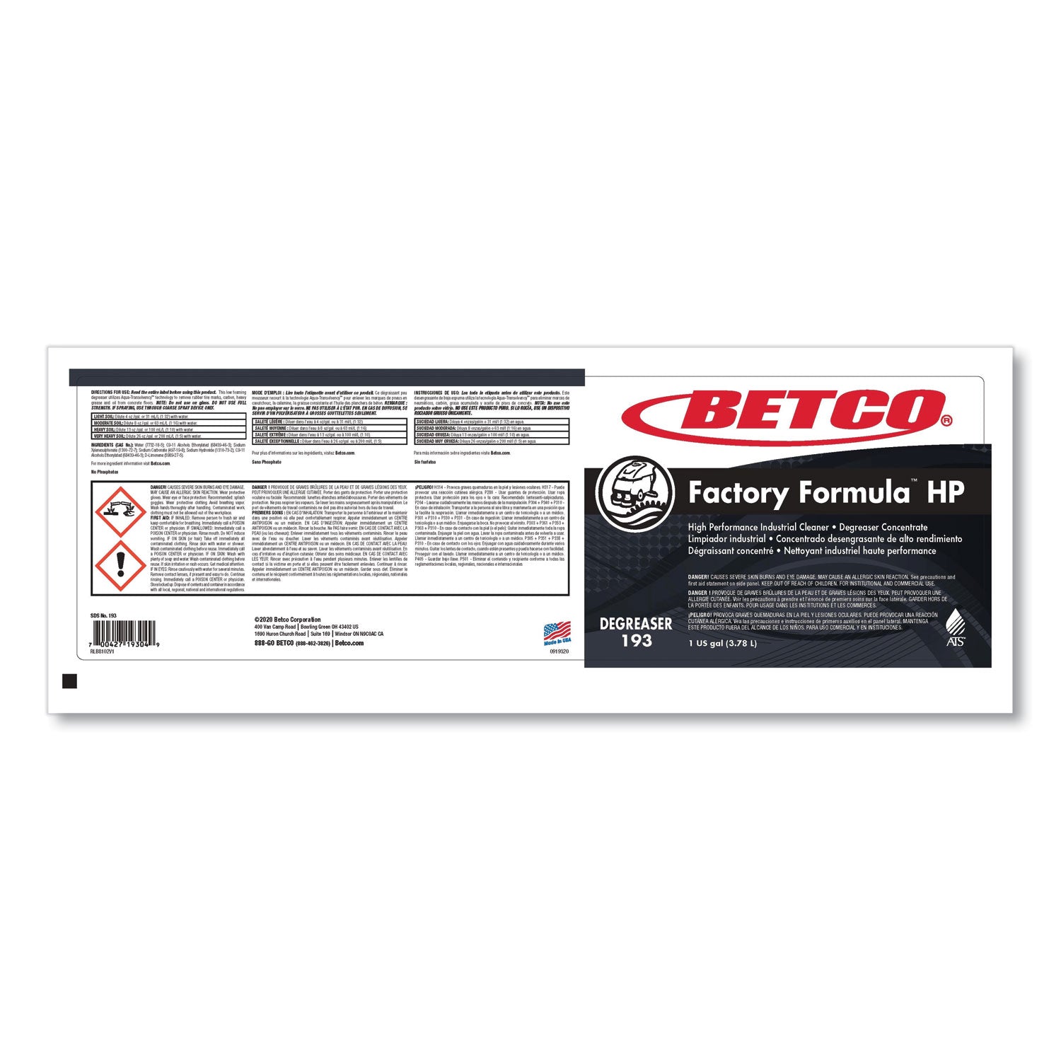 factory-formula-hp-cleaner-degreaser-1-gal-bottle-4-carton_bet1930400 - 2